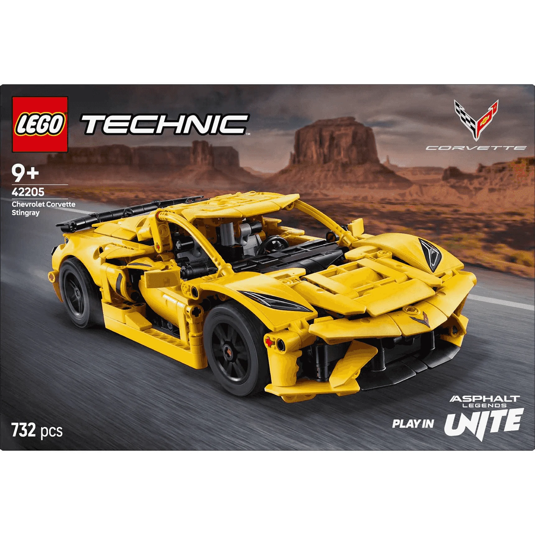 LEGO Technic Chevrolet Corvette Stingray Coche 42205 - Image 3
