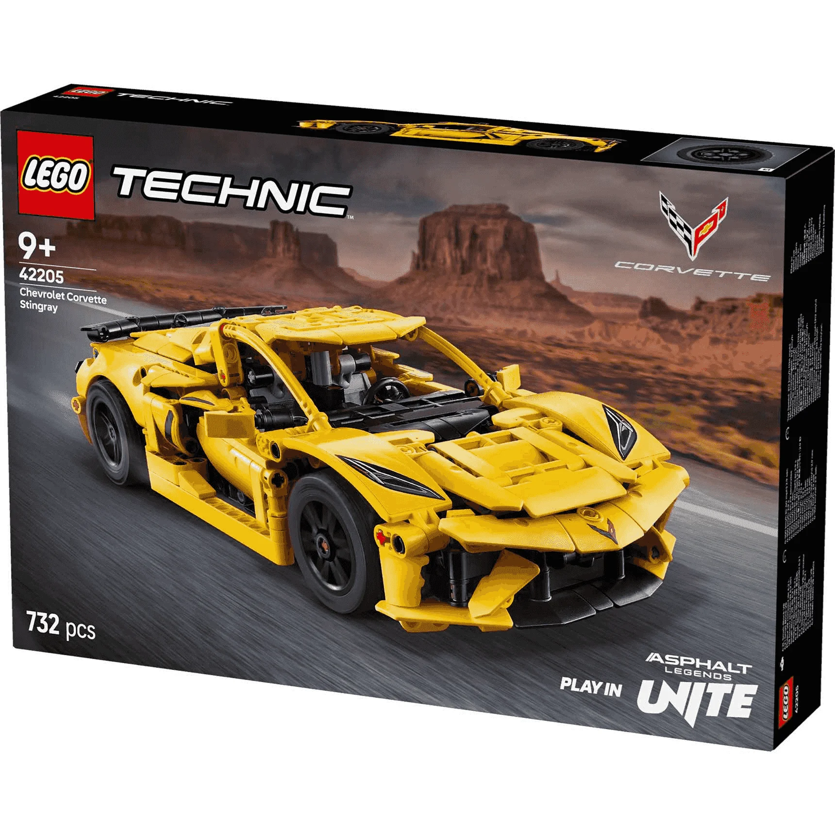 LEGO Technic Chevrolet Corvette Stingray Coche 42205 - Image 4