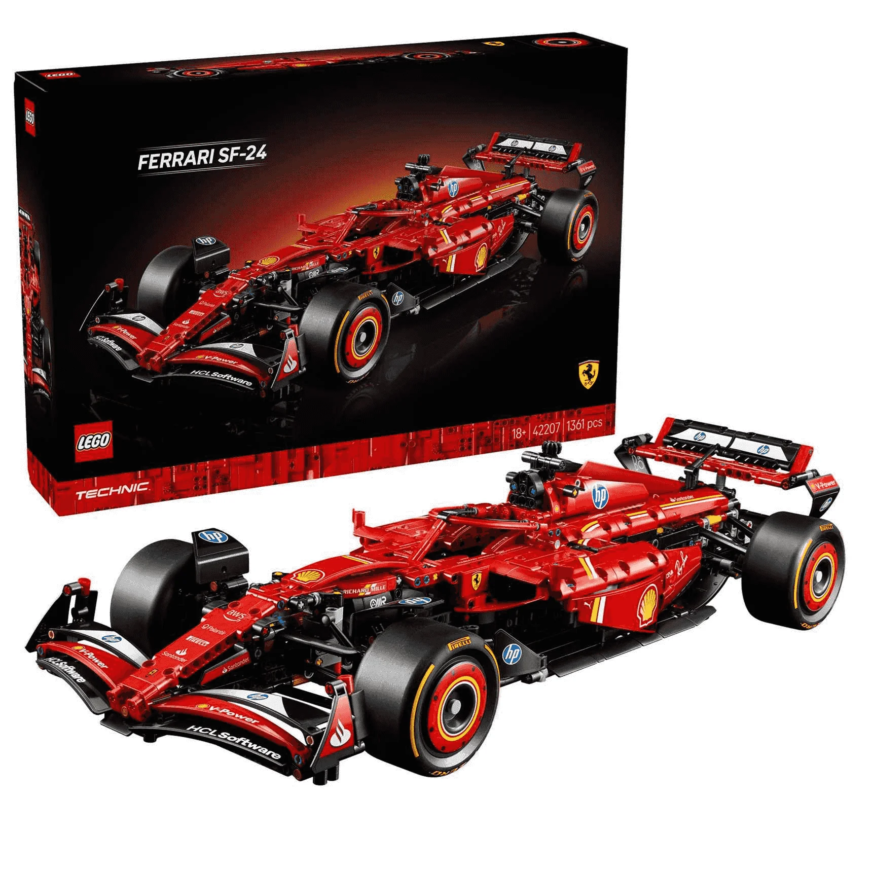 LEGO Technic Coche Ferrari SF-24 F1 Kit de maqueta 42207 - Image 2
