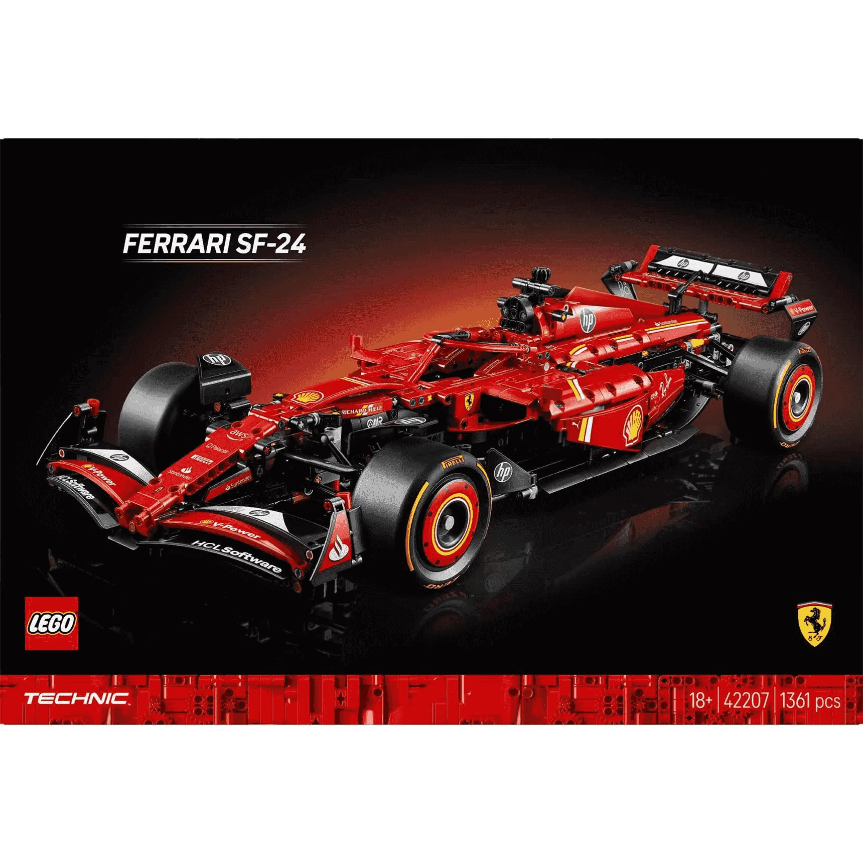 LEGO Technic Coche Ferrari SF-24 F1 Kit de maqueta 42207 - Image 3