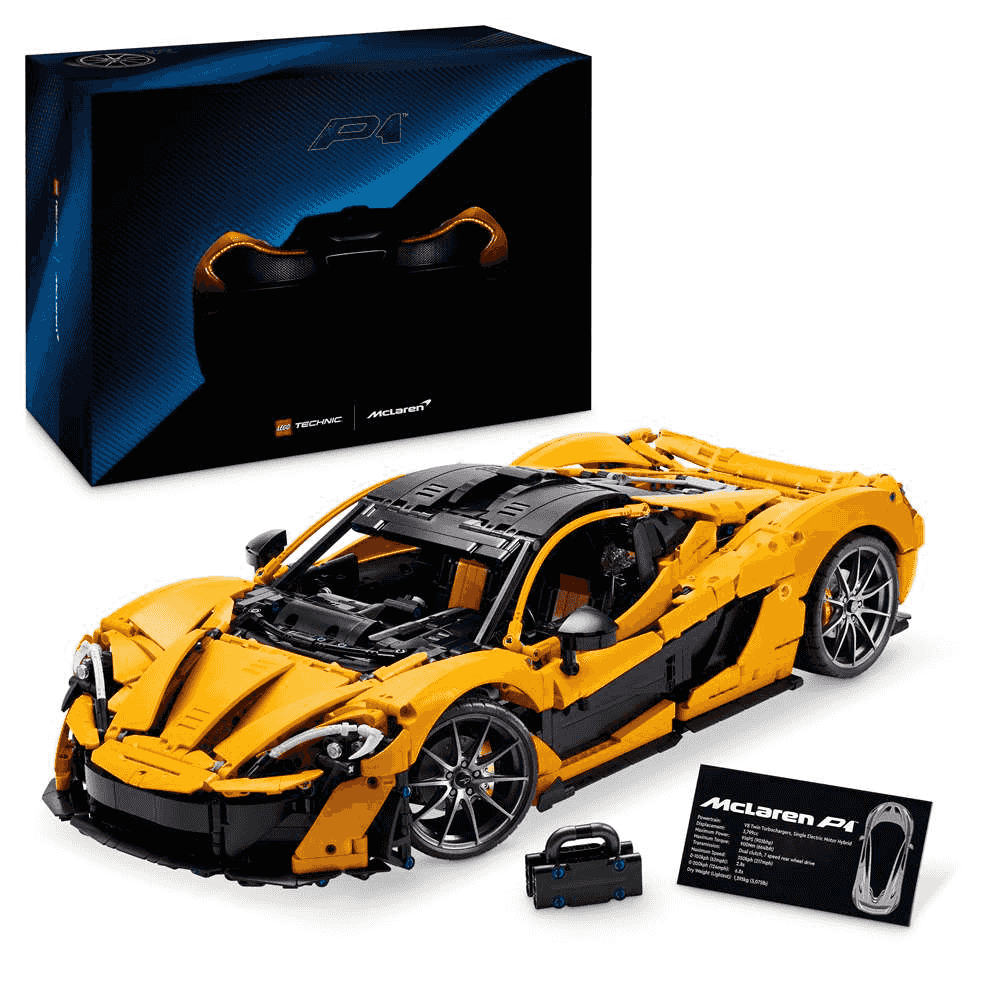 LEGO Technic McLaren P1 Hipercoche, set para adultos 42172 (3893 piezas) - 18+ años - Image 2