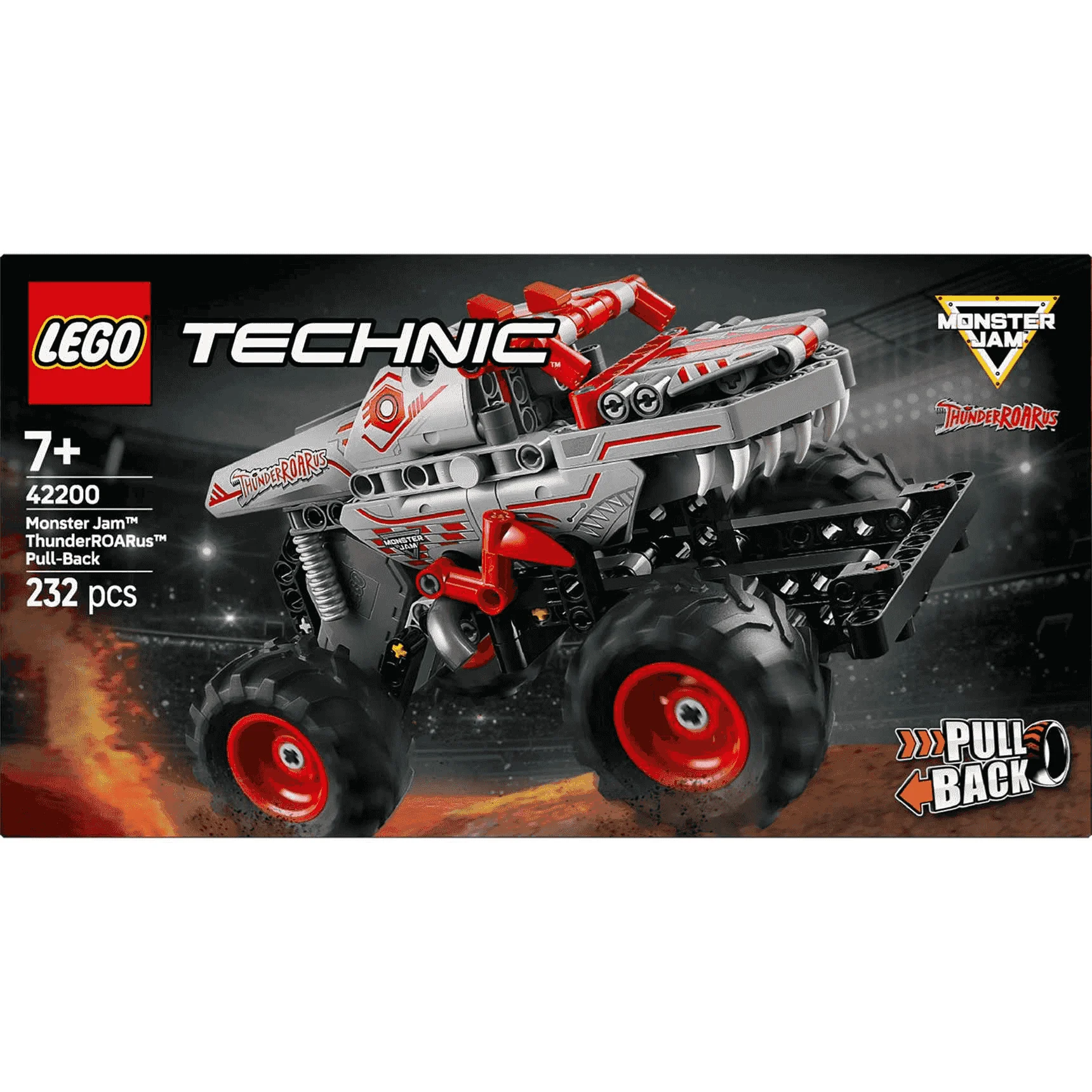 LEGO Technic Monster Jam ThunderROARus con Motor de Carga Manual 42200 - Image 3