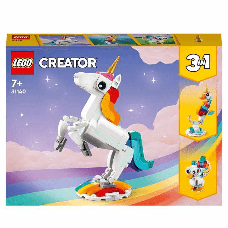 Set de juguetes de construcción LEGO Creator 31140 Unicornio Mágico (145 piezas) - Image 10