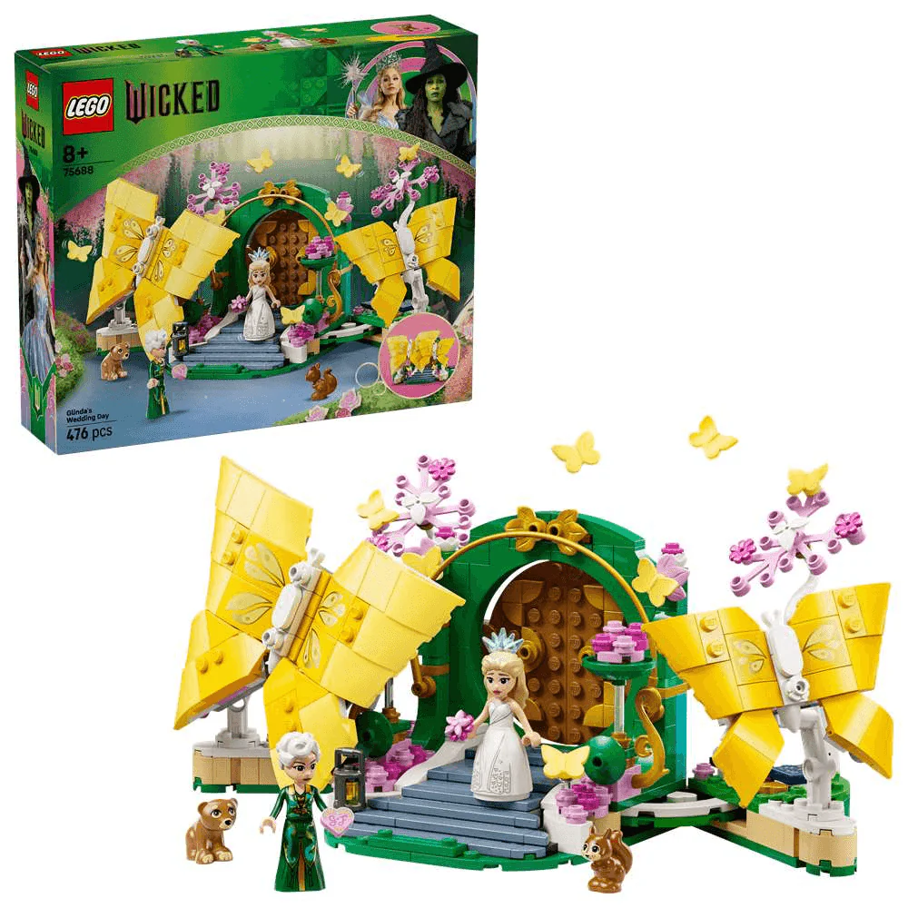 LEGO Wicked Boda de Glinda Mariposas de Juguete 75688 (476 piezas) - 8+ años - Image 2