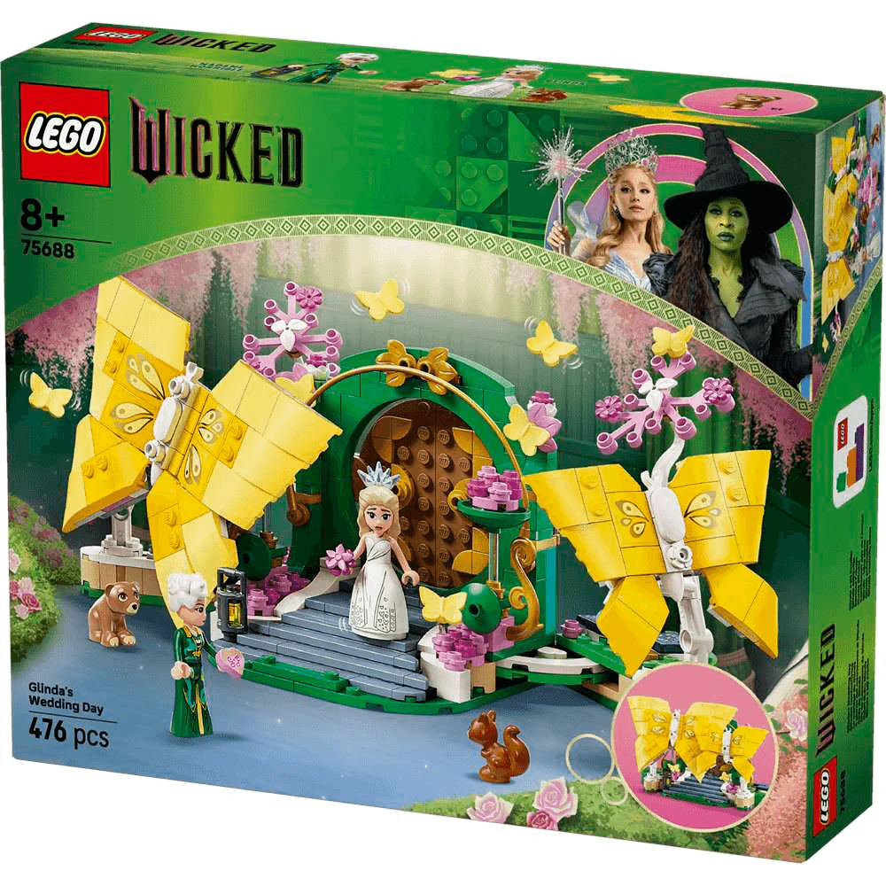 LEGO Wicked Boda de Glinda Mariposas de Juguete 75688 (476 piezas) - 8+ años - Image 3