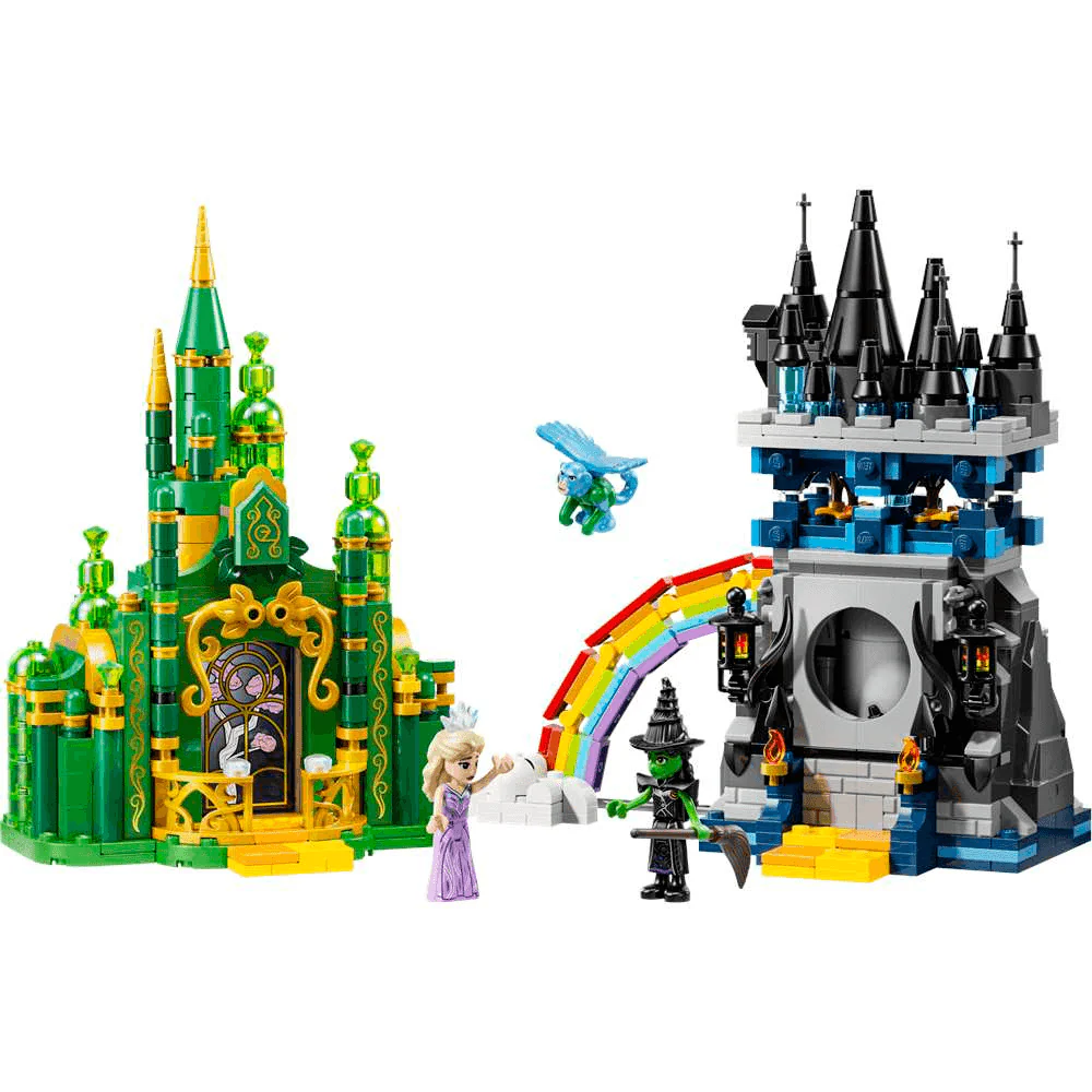 LEGO Wicked Emerald City y Castillo de Kiamo Ko 75689 (860 piezas) - 9+ años