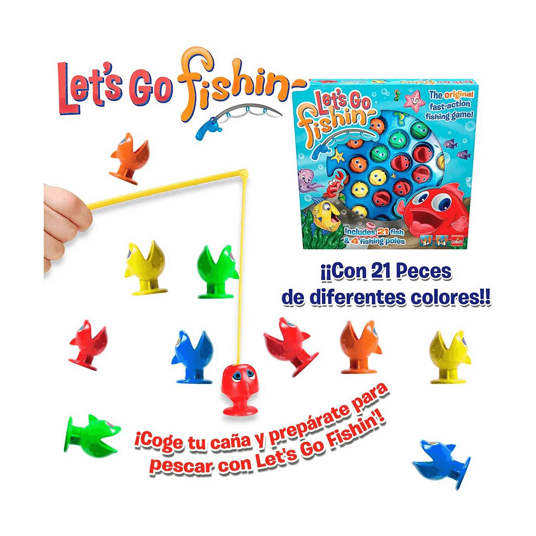 Let´s Go Fishing Original Juego de Pesca para niños - Image 3