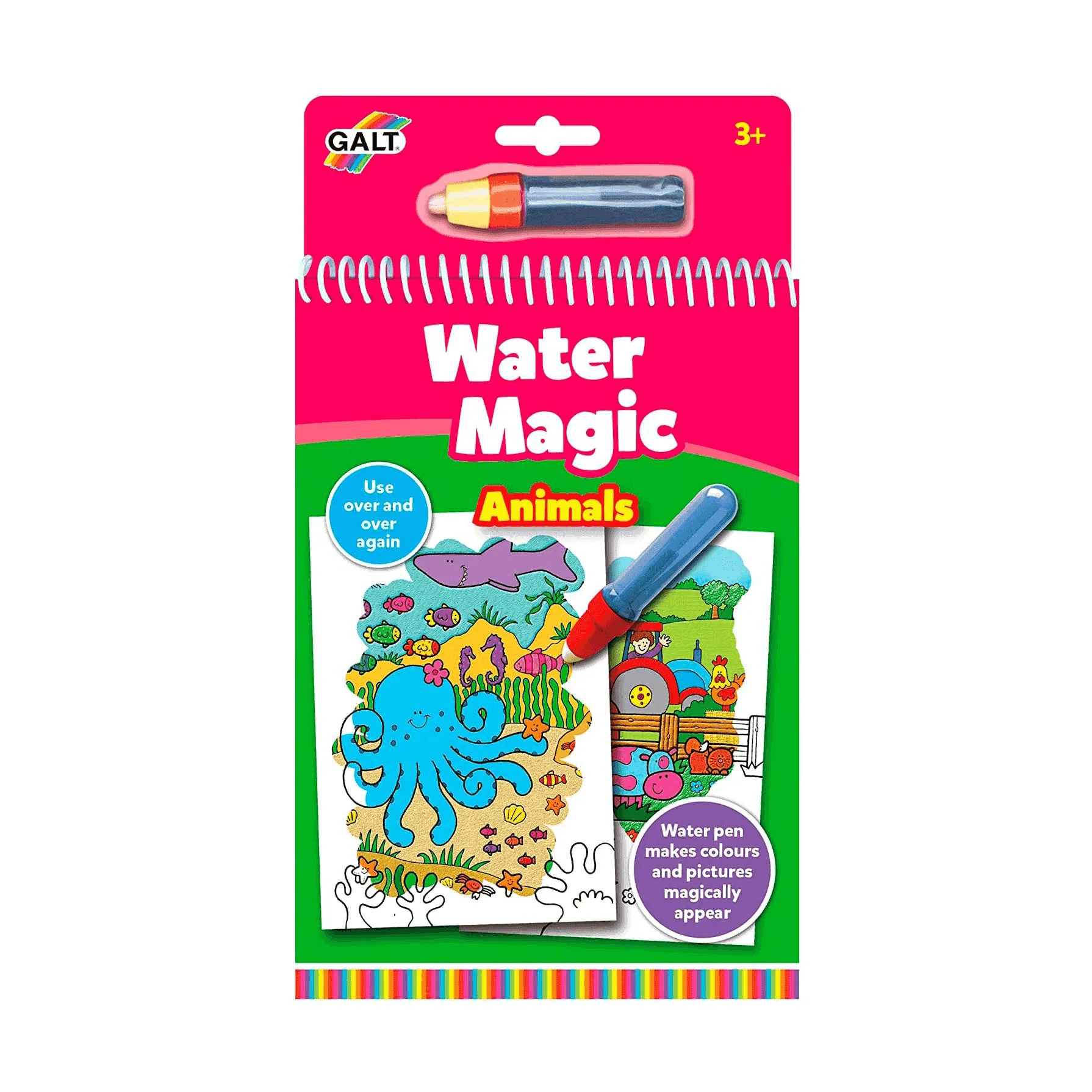Libreta para Coloreas Animales con Rotulador de Agua