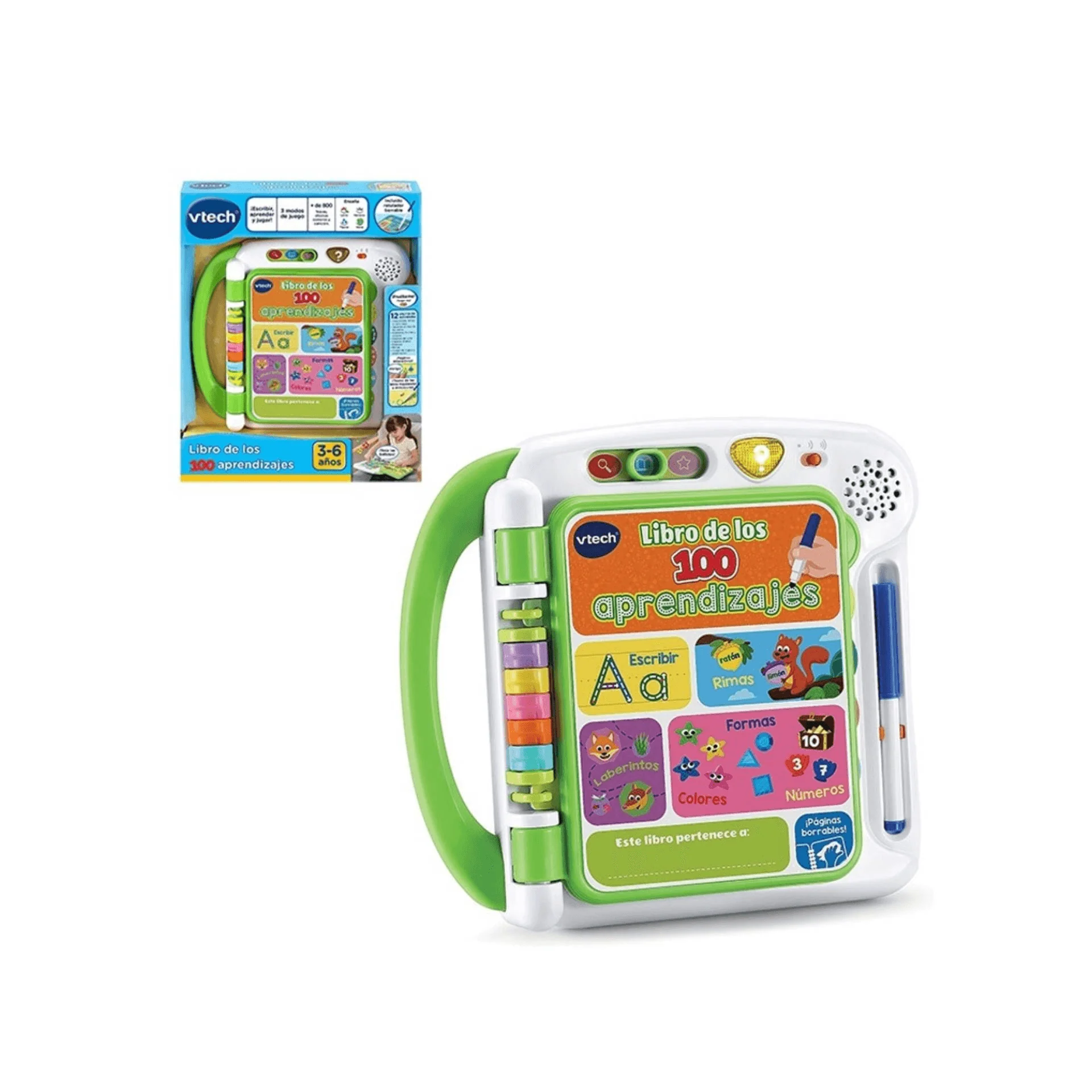 Libro de Los 100 Aprendizajes Vtech