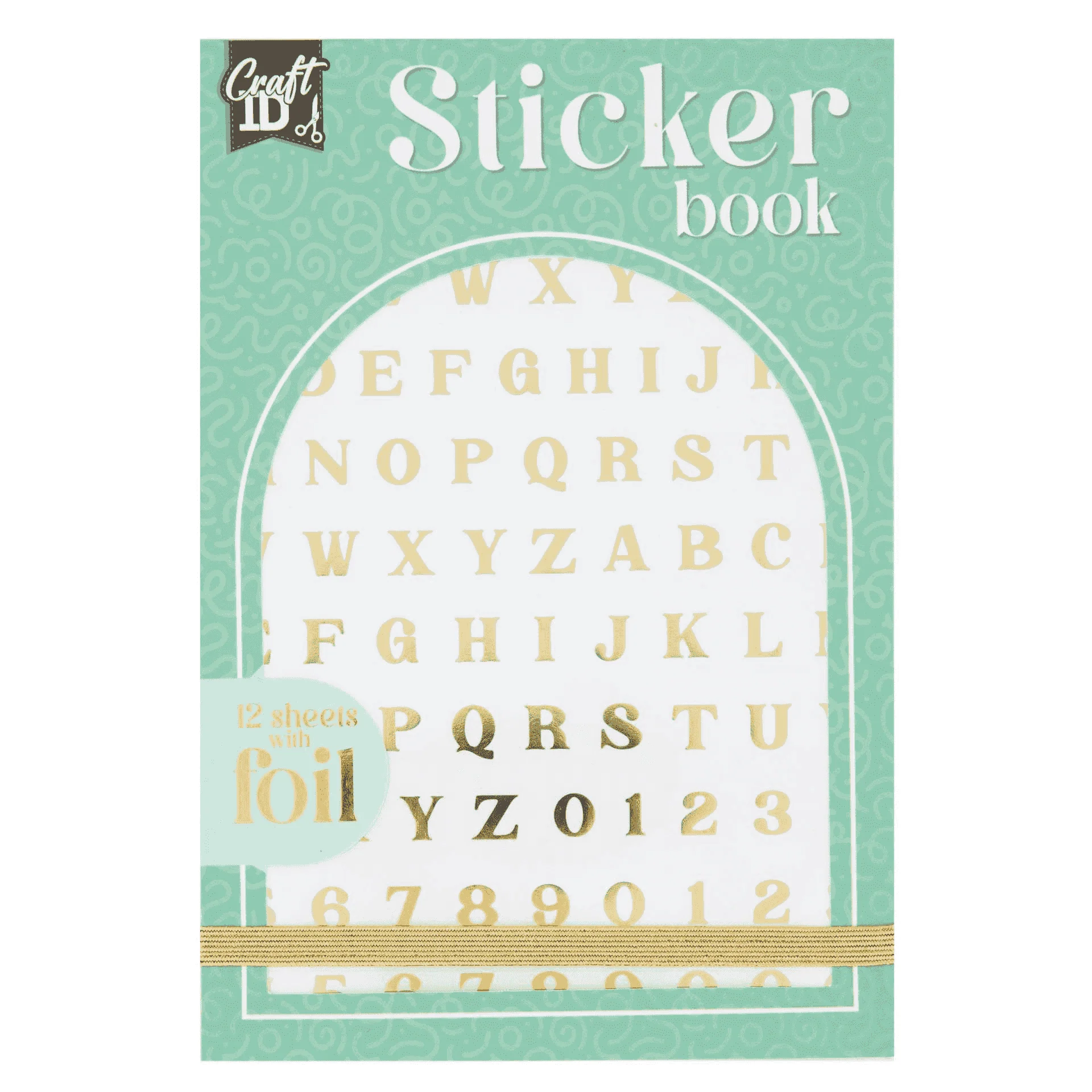 Libro de Pegatinas Craft ID con Detalles Foil – 12 Hojas Decorativas para Regalar o Personalizar - Image 2