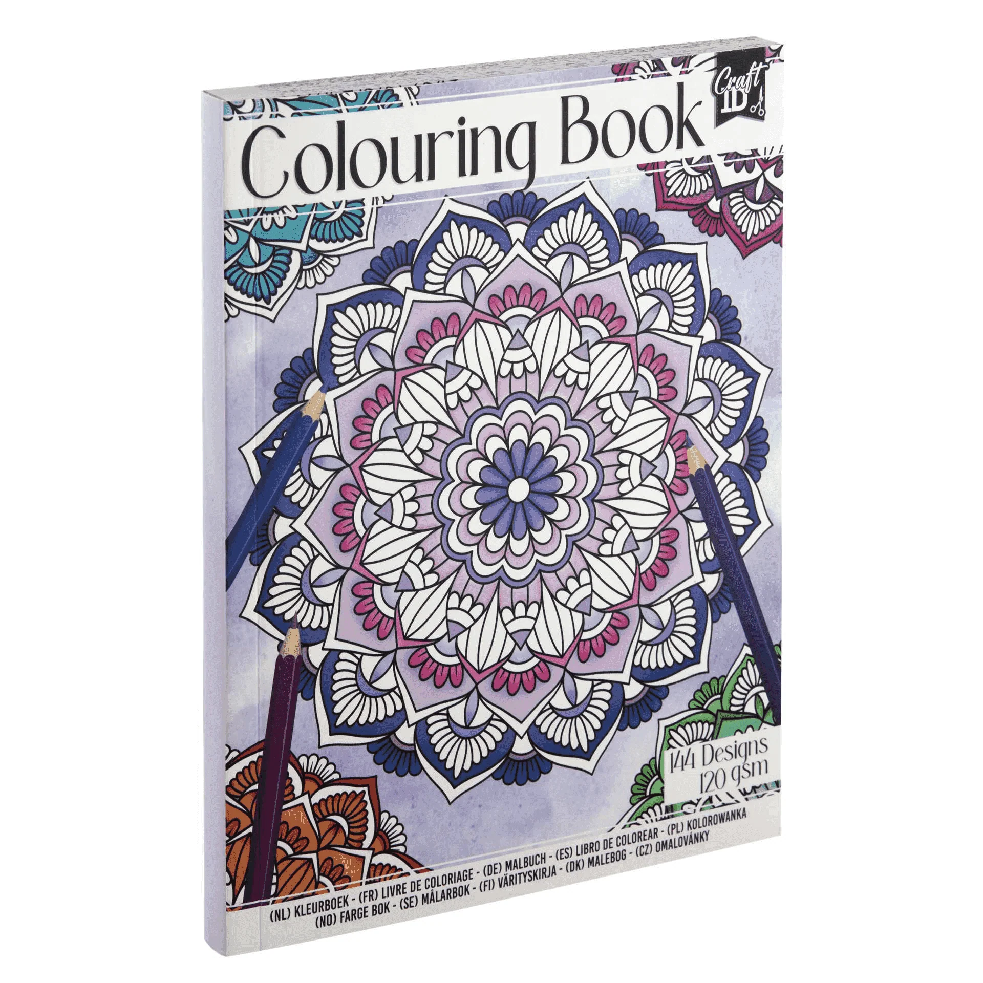 Libro para Colorear Craft ID 72 Hojas – Diseños de Animales o Mandalas - Image 3