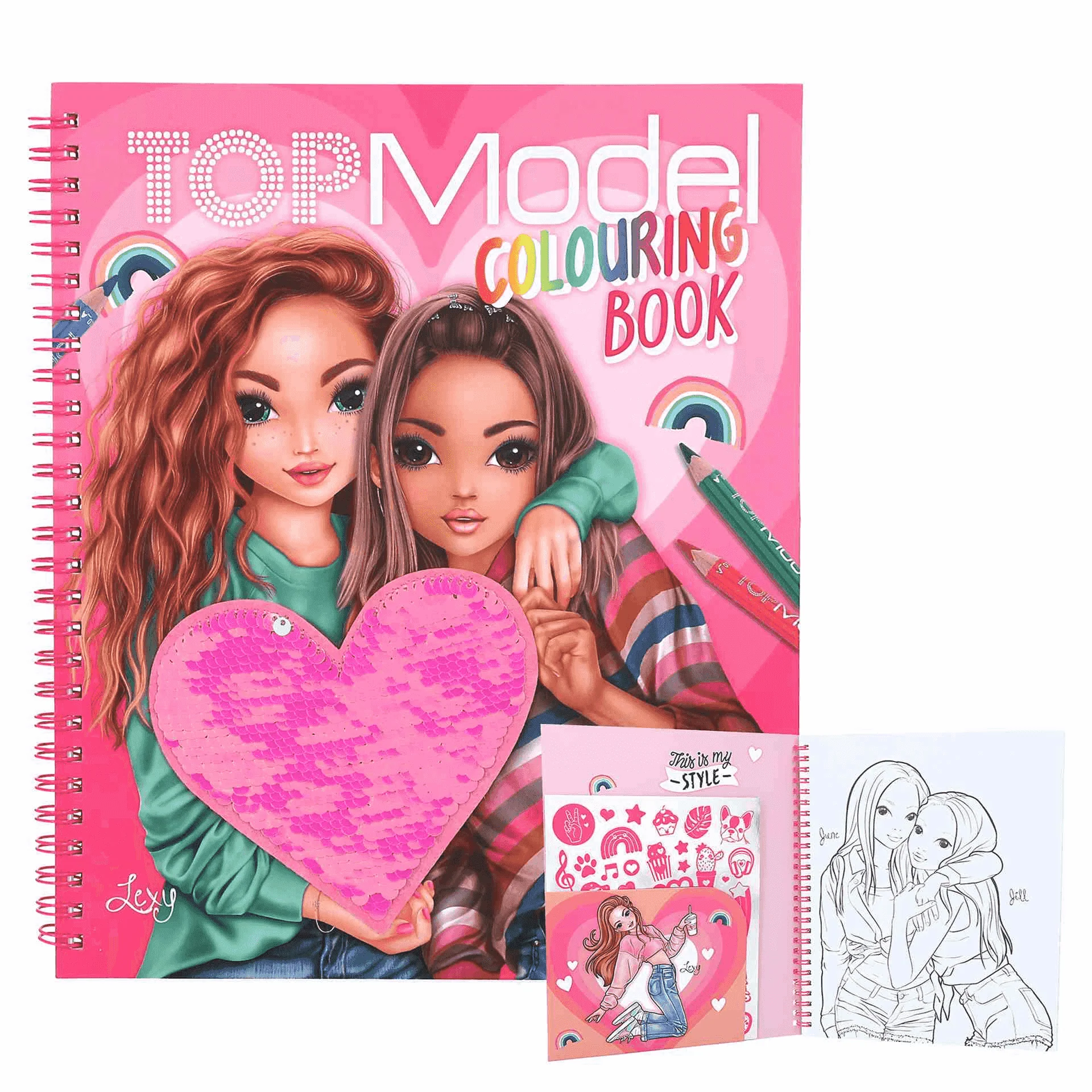 Libro Para Colorearcon Lentejuelas