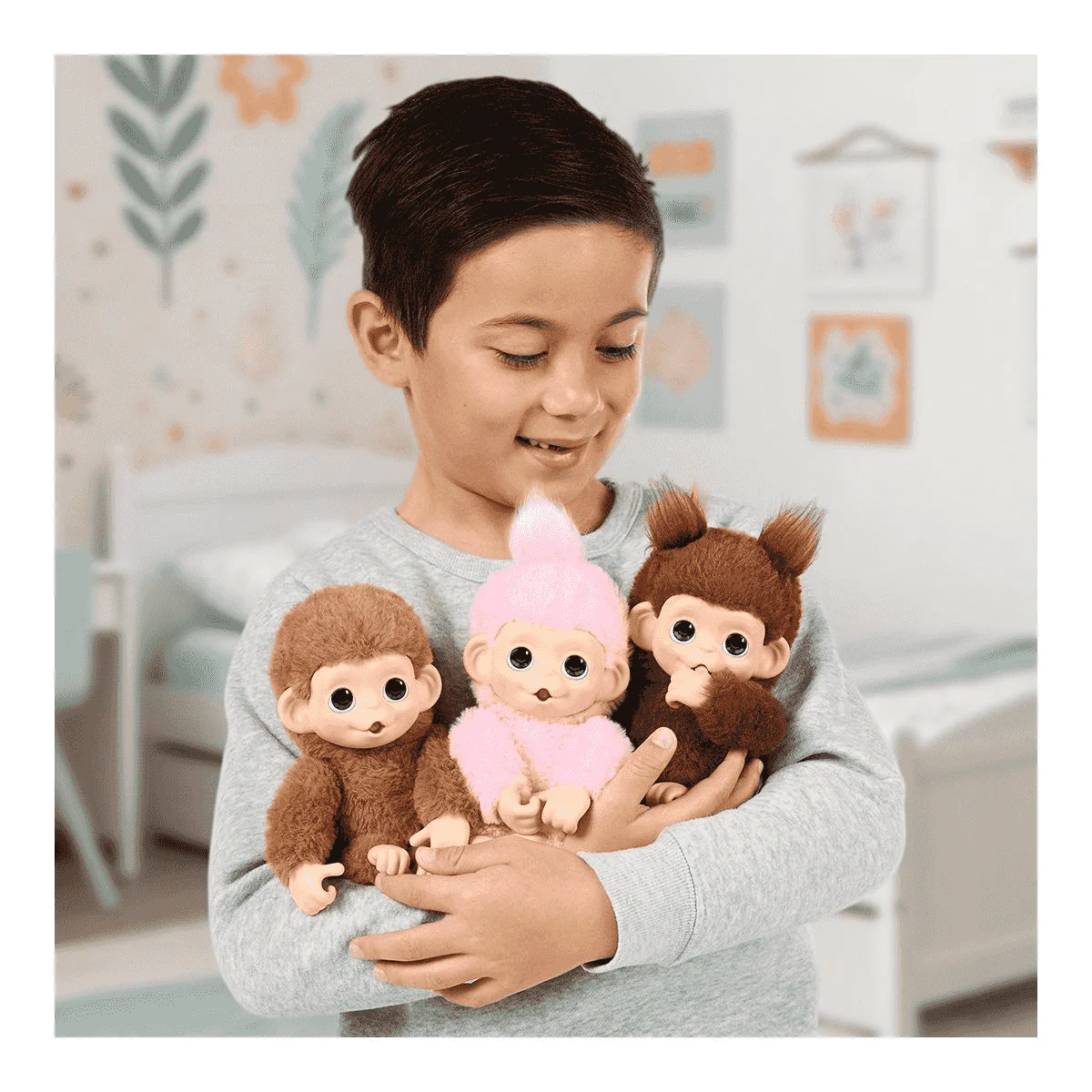 Little Live Pets My Baby Monkey Minis Monitos Interactivos Mascota Juguete 4 años - Image 3