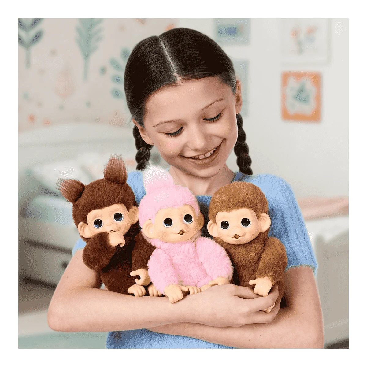 Little Live Pets My Baby Monkey Minis Monitos Interactivos Mascota Juguete 4 años - Image 4
