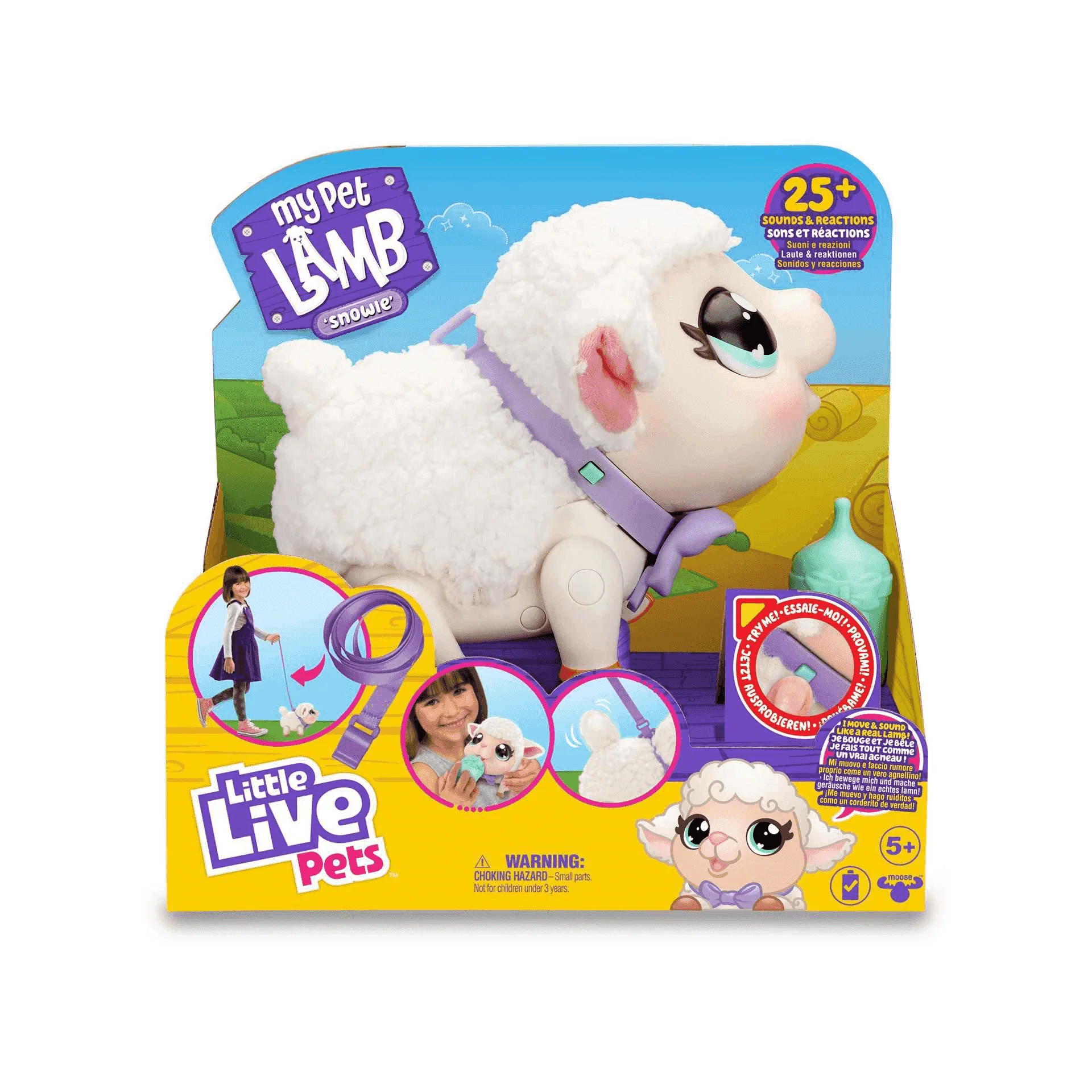 Little Live Pets My Little Lamb Snowie Peluche Mascota - Image 2