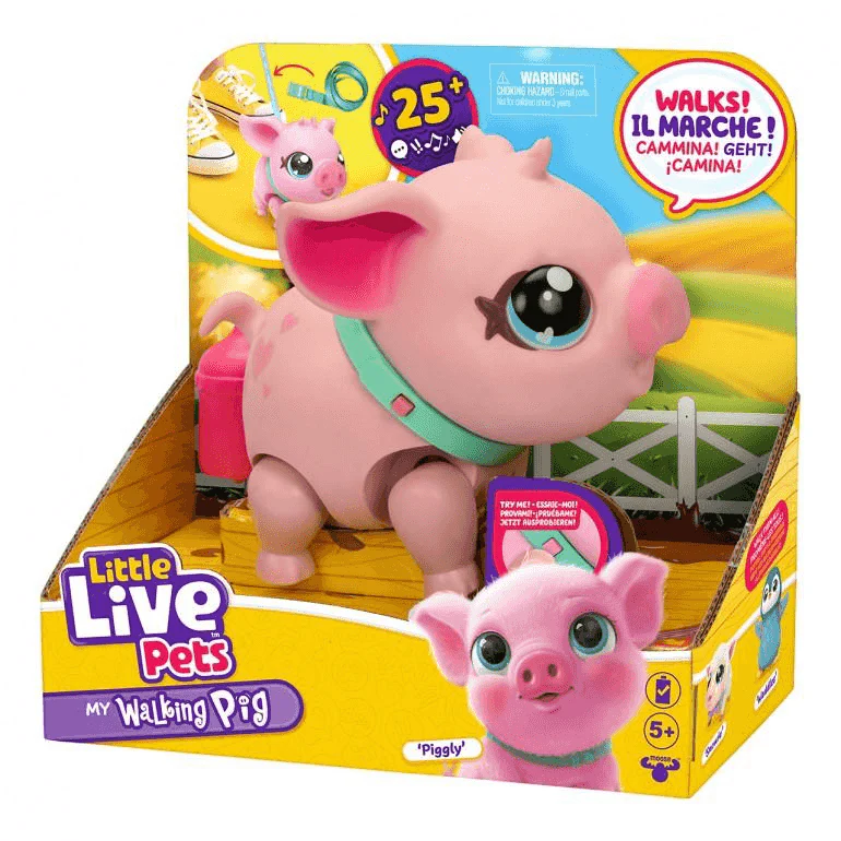 Little Live Pets My Pet Pig Cerdito Interactivo Mascota Juguete con Sonidos 4 años - Image 2