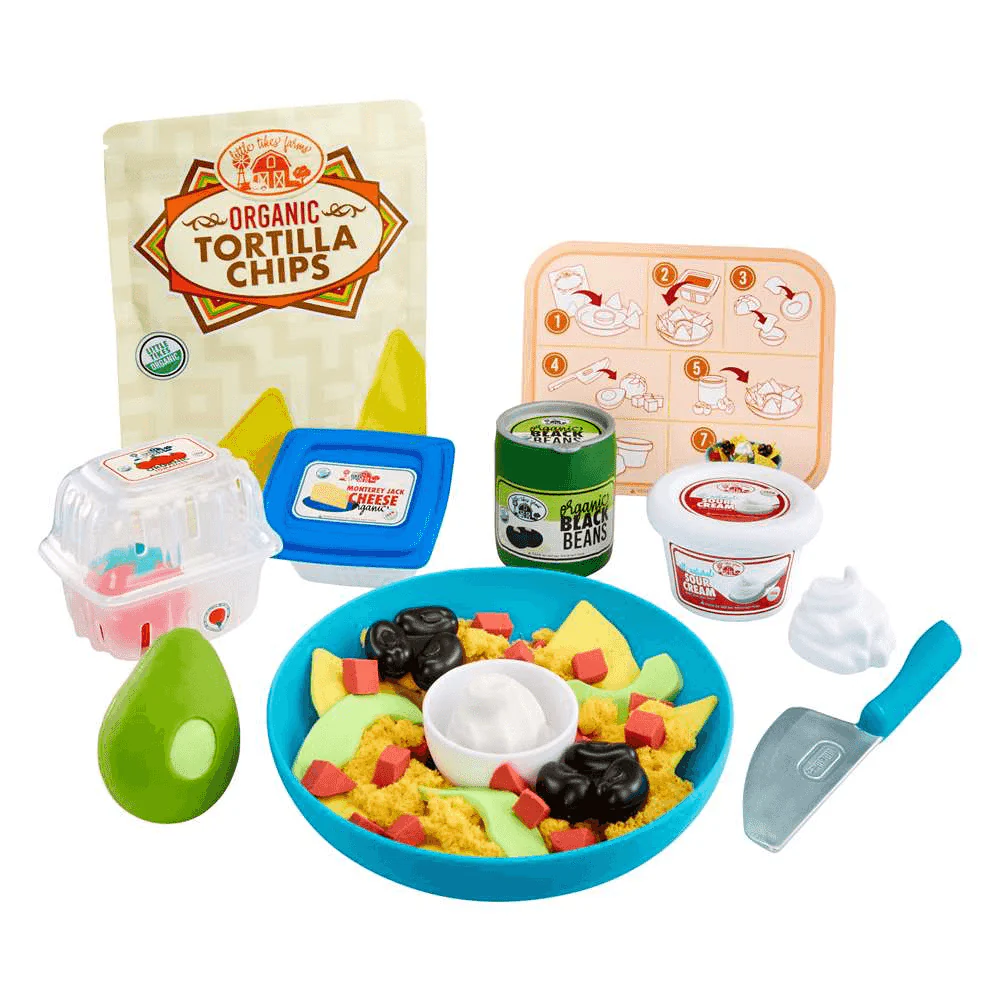 Little Tikes Creative Chefs Nacho Kit Set de Cocina Infantil con 22 Accesorios - Image 10