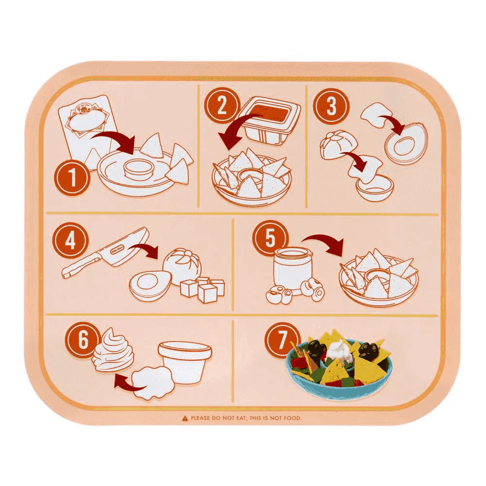 Little Tikes Creative Chefs Nacho Kit Set de Cocina Infantil con 22 Accesorios - Image 6