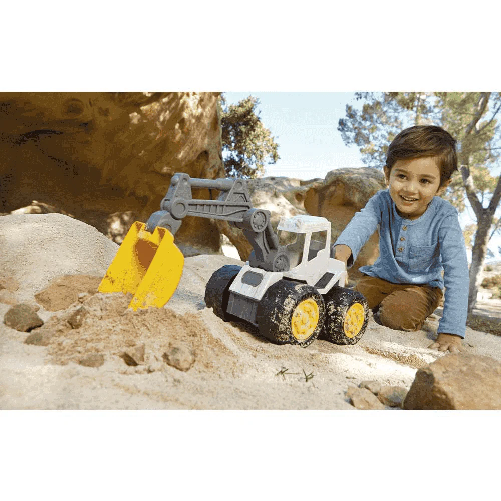 Little Tikes Dirt Diggers 2-in-1 Excavadora – Vehículo de construcción con pala articulada (2+ años) - Image 3
