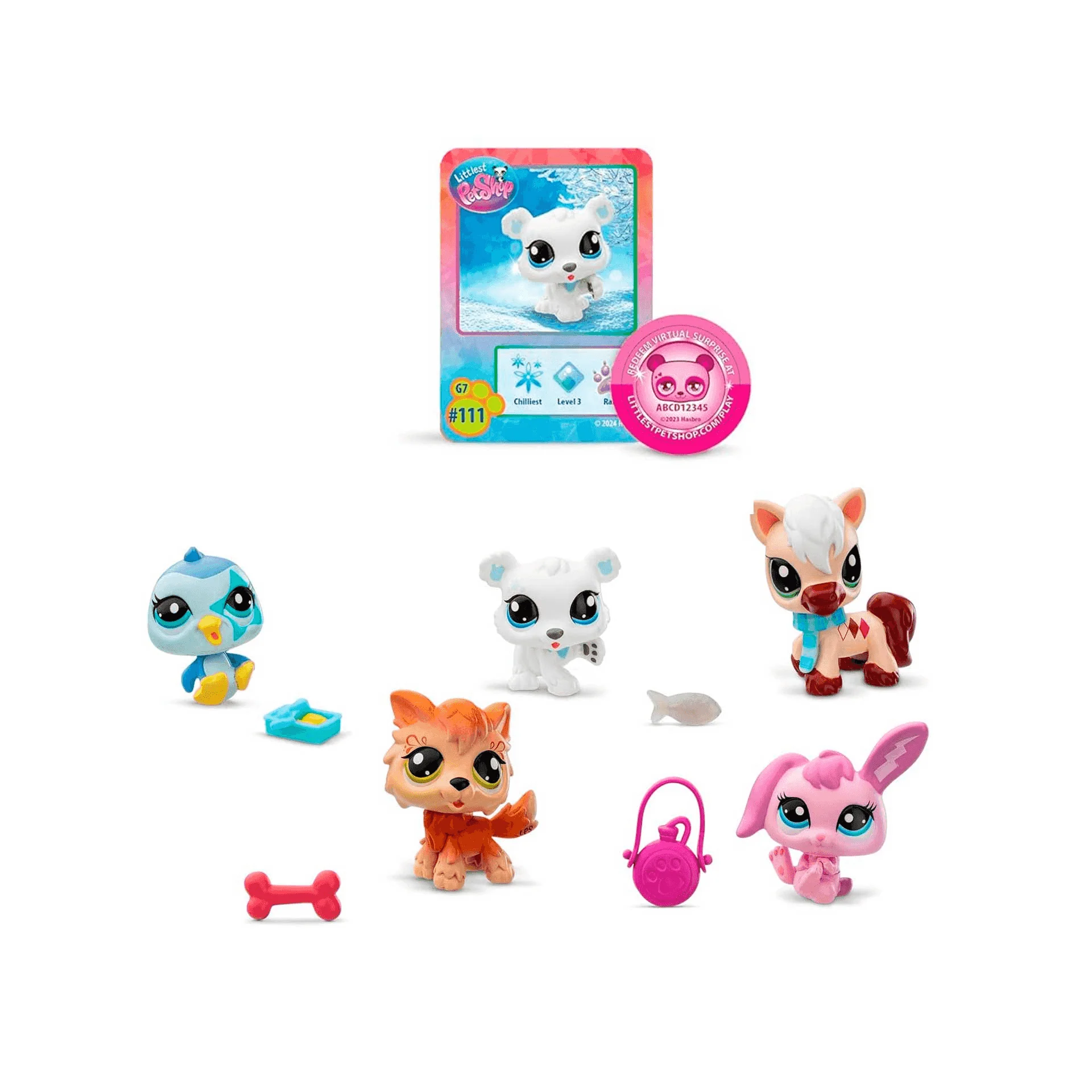 Littlest Pet Shop Pack 5 Winter Bestie Collection - Image 3