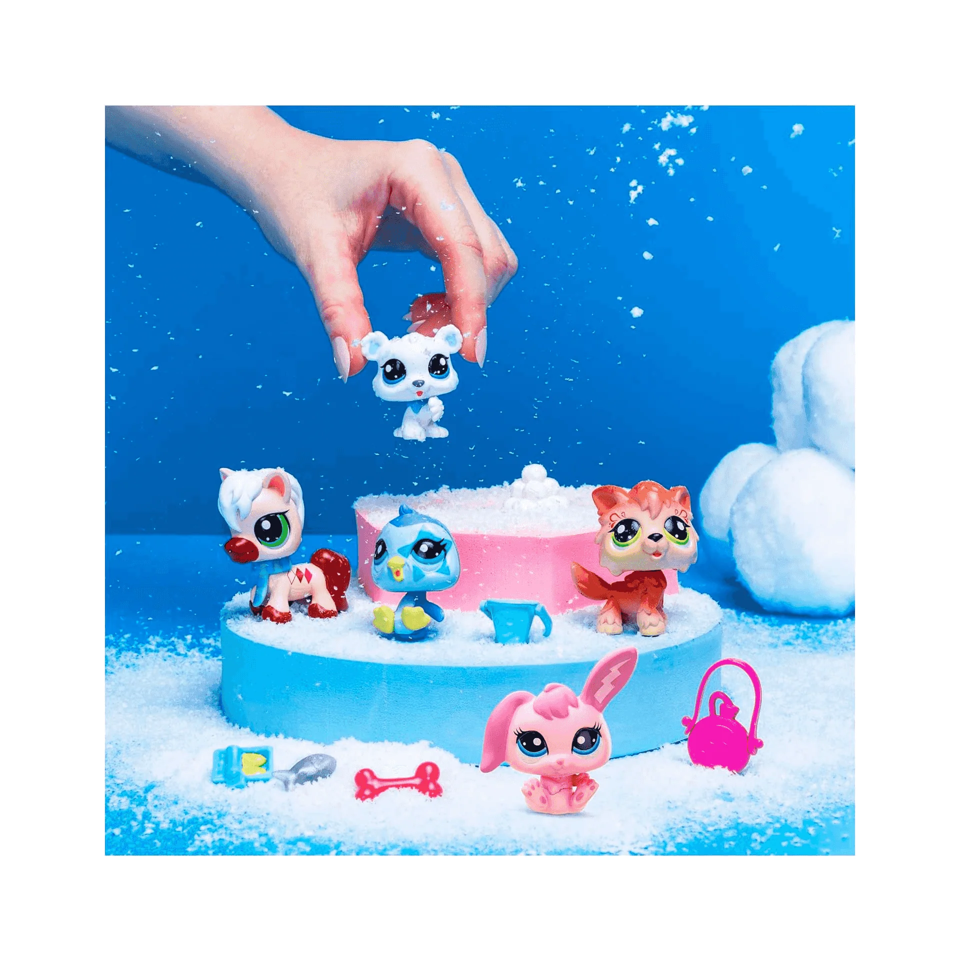 Littlest Pet Shop Pack 5 Winter Bestie Collection - Image 4