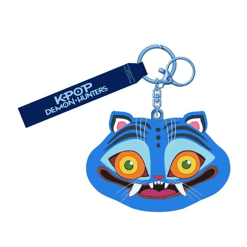 Llavero Monedero Silicona K-Pop Demon Hunters Derpy Tiger