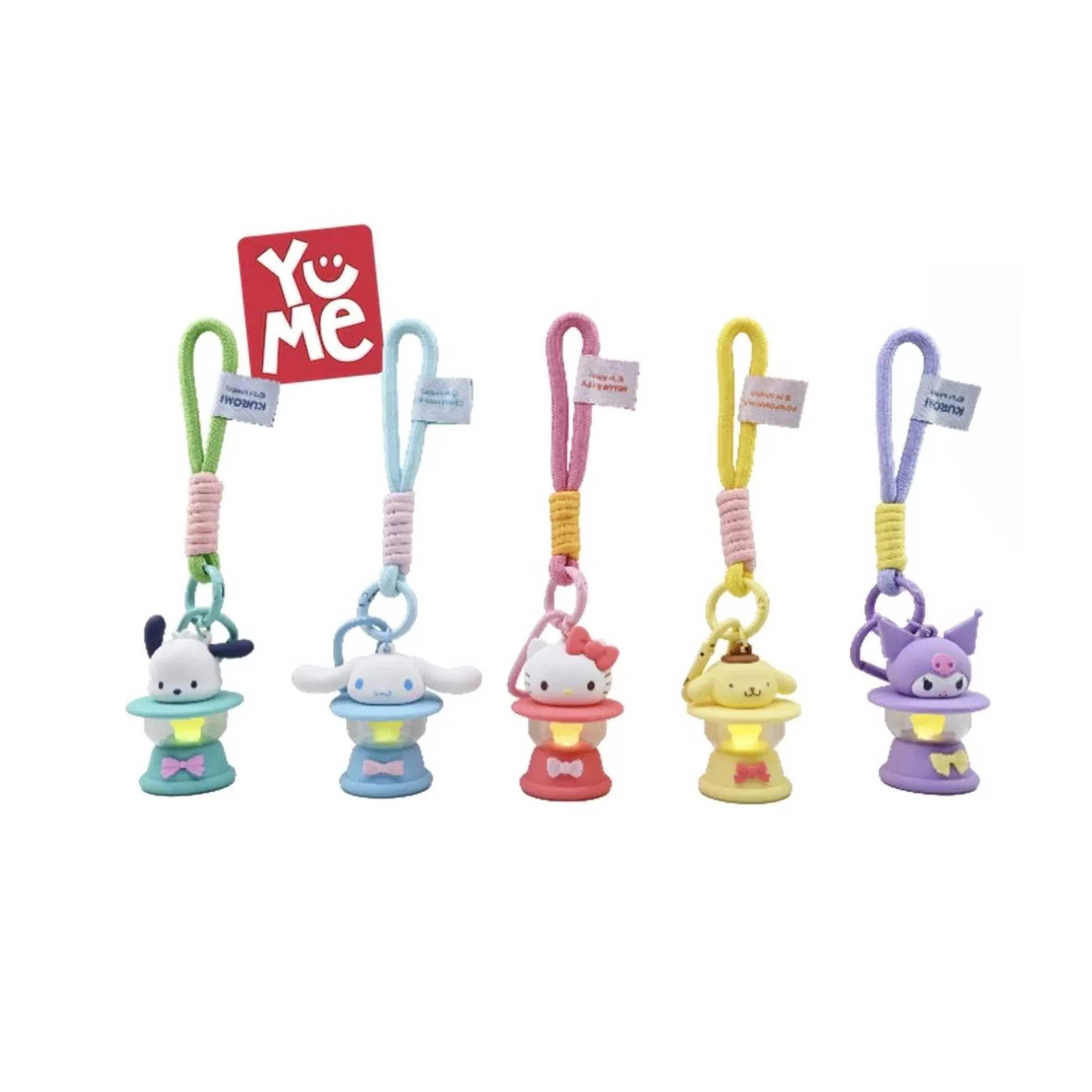 Llaveros Sanrio Raincoat Hello Kitty y sus amigos