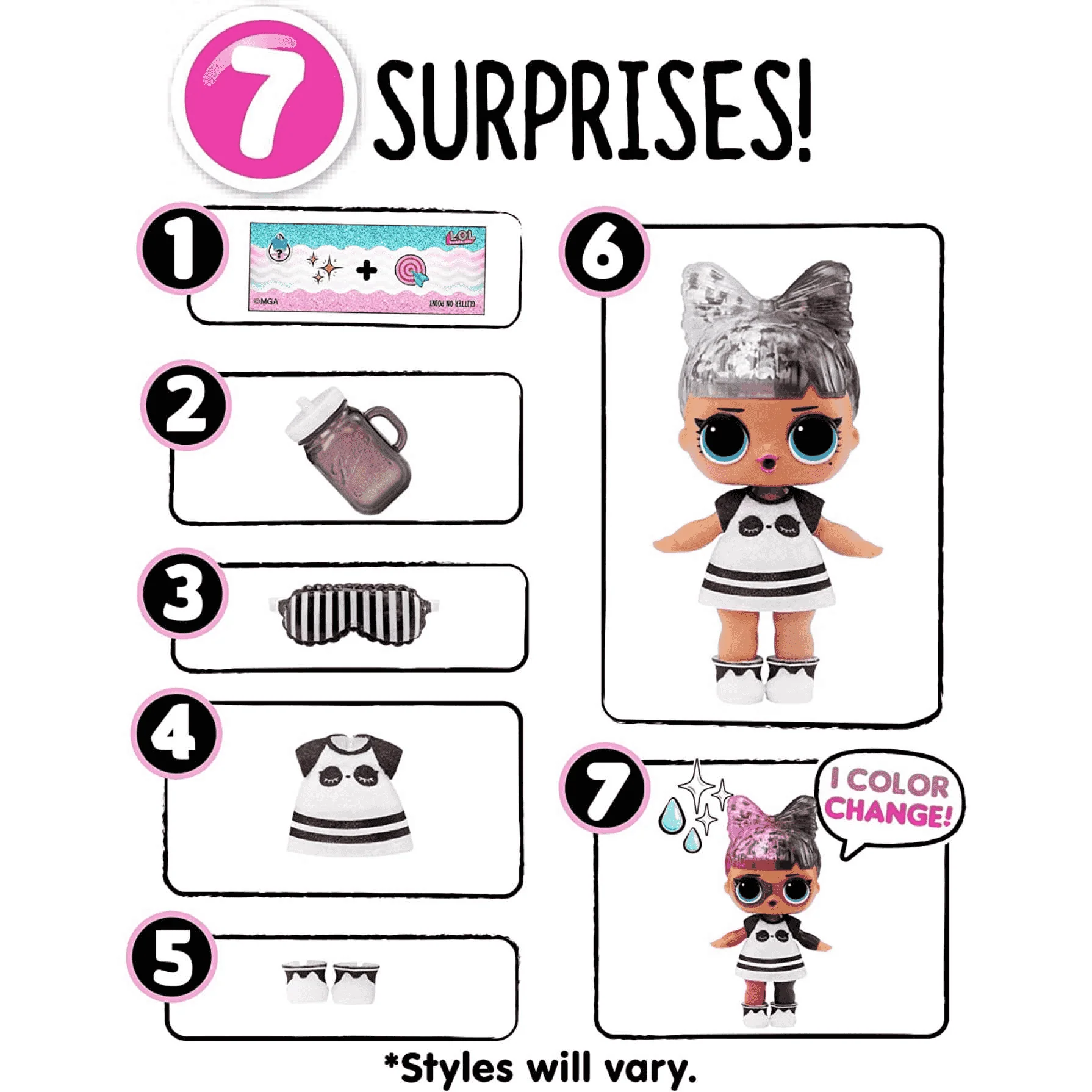 LOL Surprise Glitter Colour Change Modelo Sorpresa - Image 6