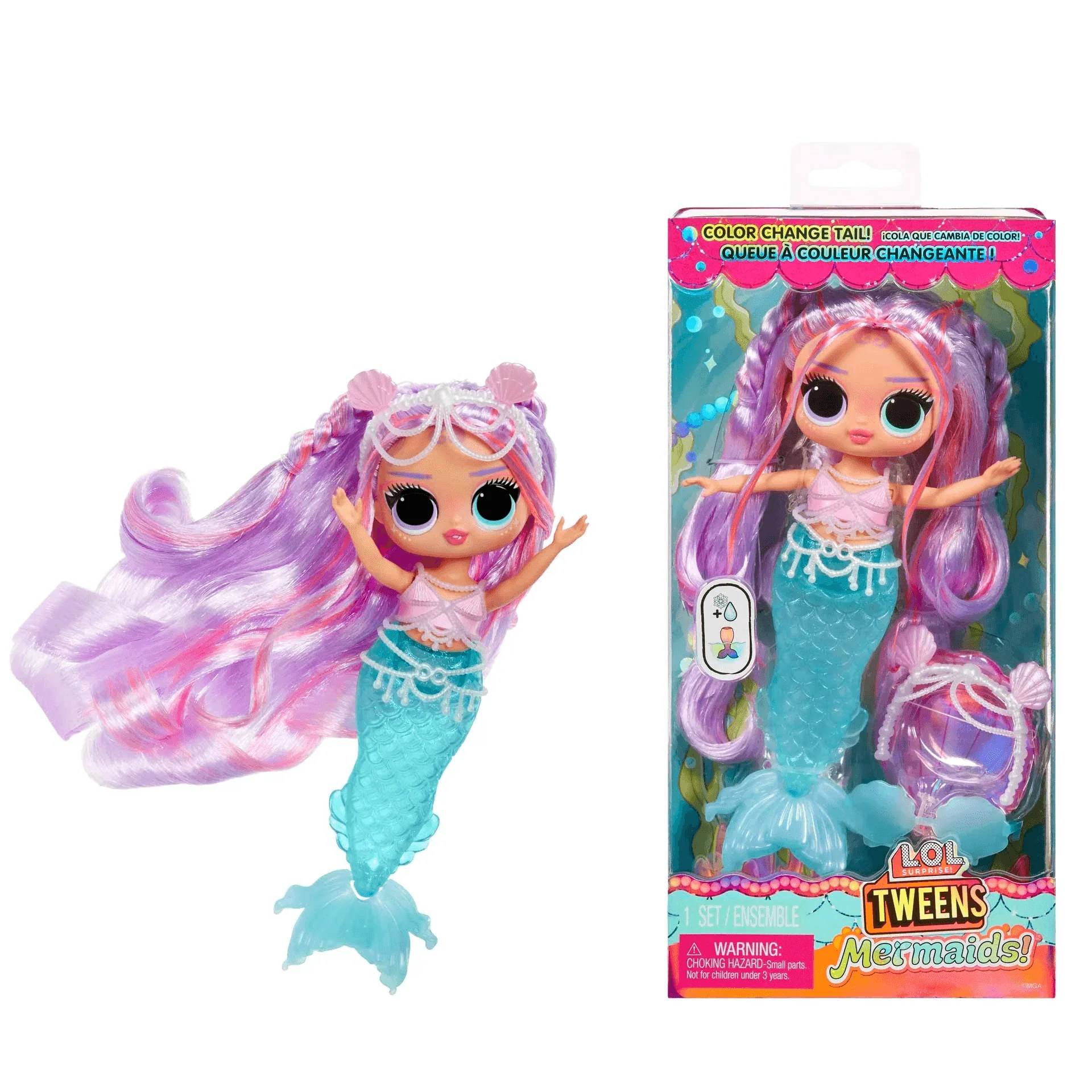 LOL Surprise Muñeca Tween Sirena Lana Marine