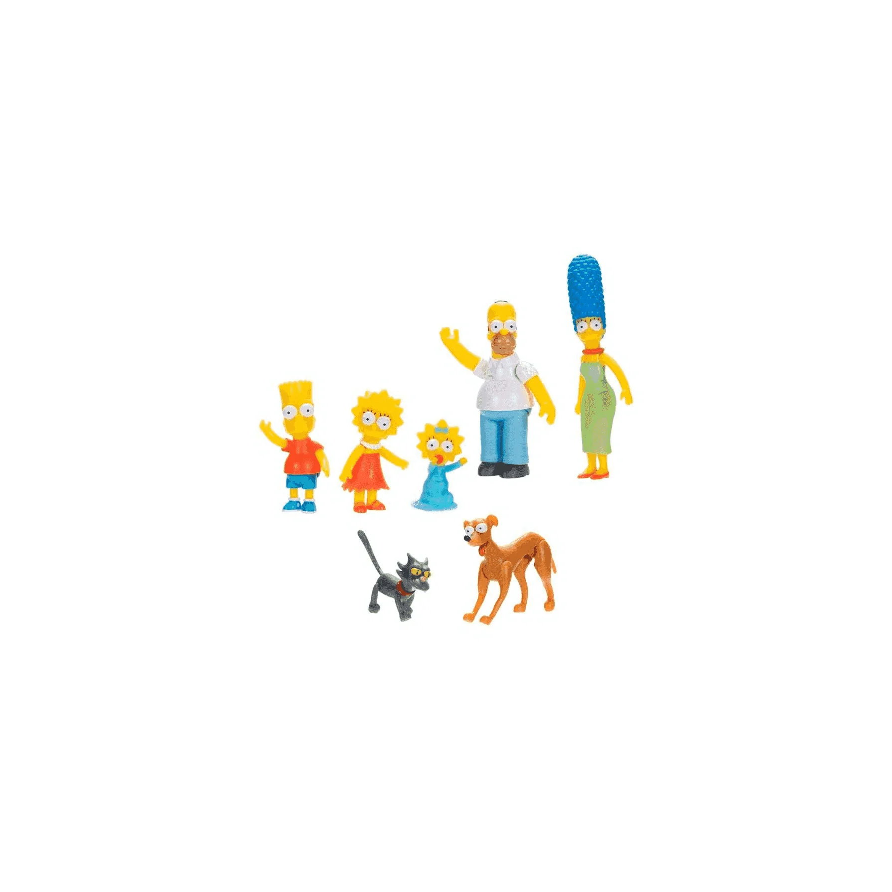 Los Simpsons Multipack de 7 Figuras 6 cm – ¡La familia de Springfield en tu colección! - Image 3