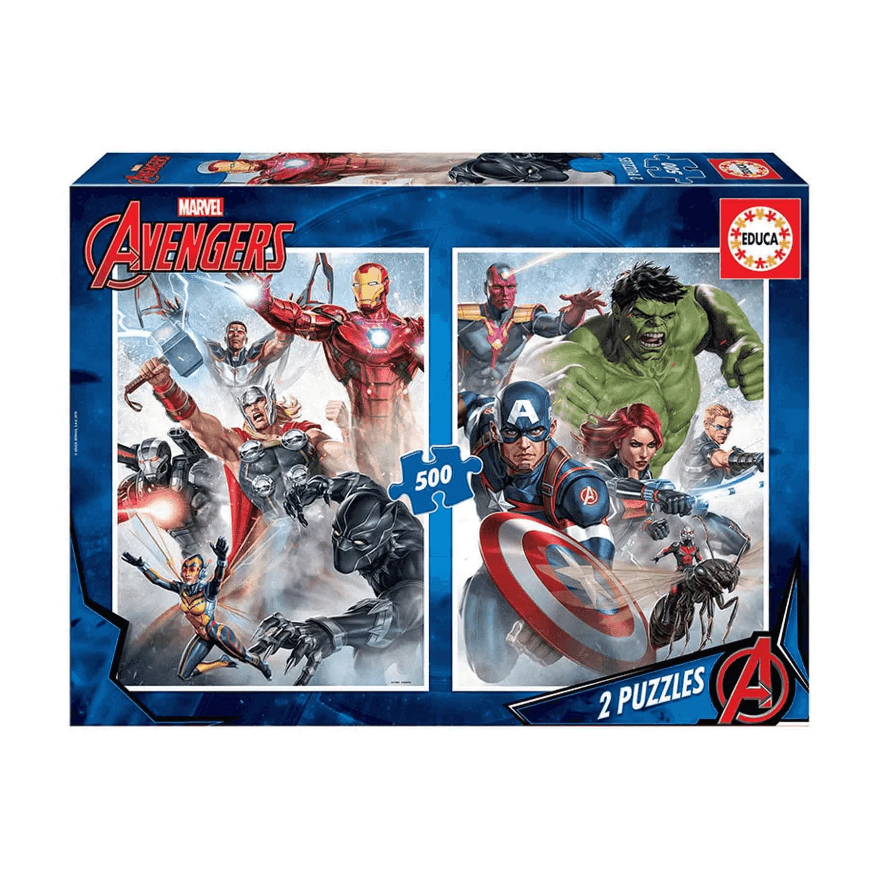 Los Vengadores 2 Puzzles 500 piezas