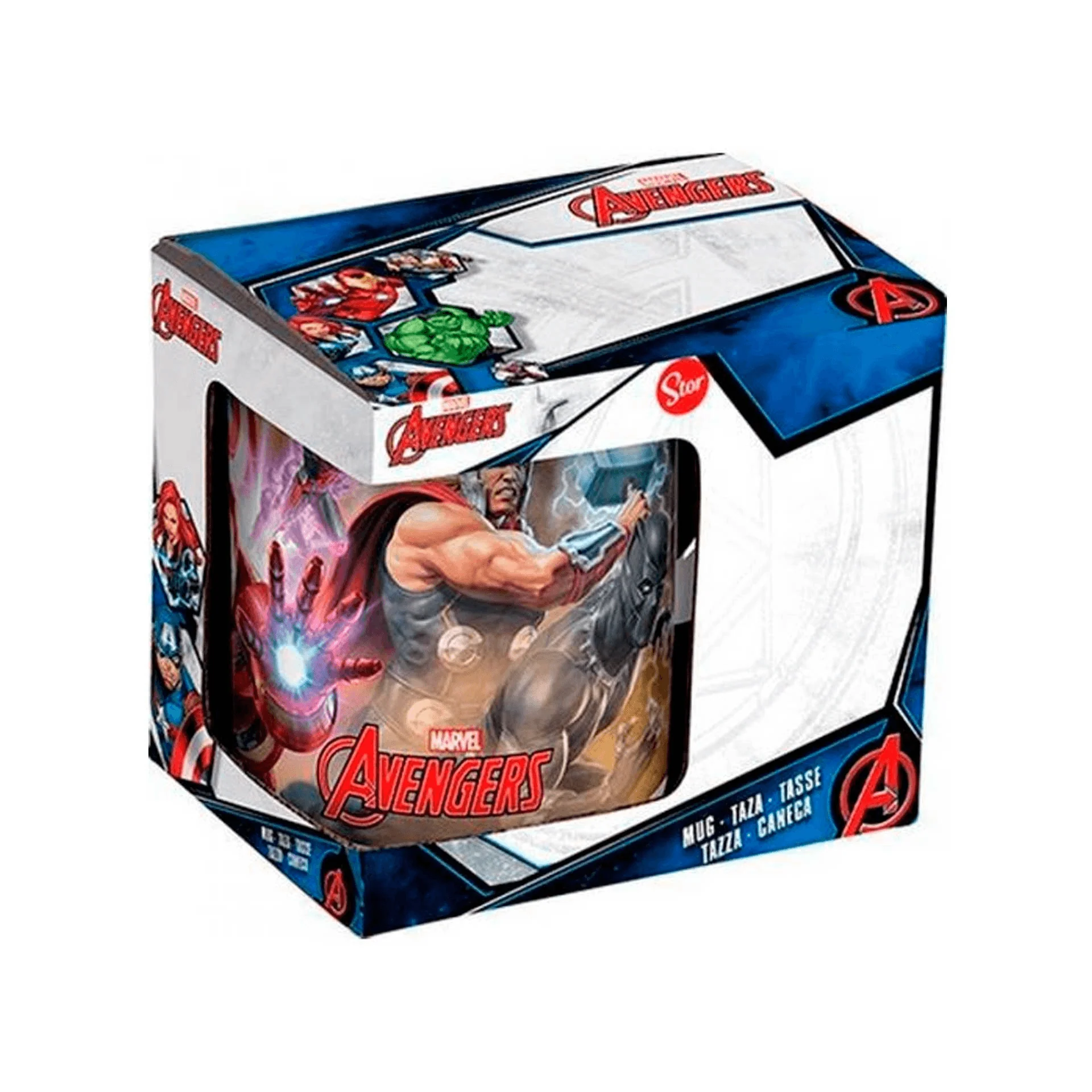 Los Vengadores Taza de cerámica de 325 ml en caja regalo Marvel