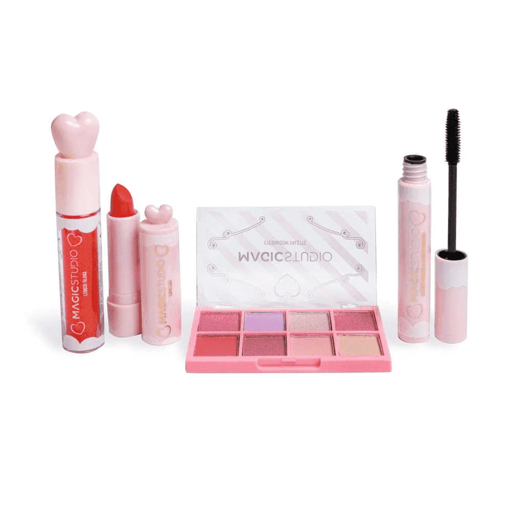 Magic Studio Coquette Beauty Set Maquillaje Completo Labios Ojos y Rostro - Image 2