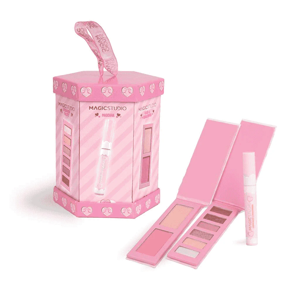 Magic Studio Coquette Essentials Set Maquillaje Ojos y Rostro con Paletas