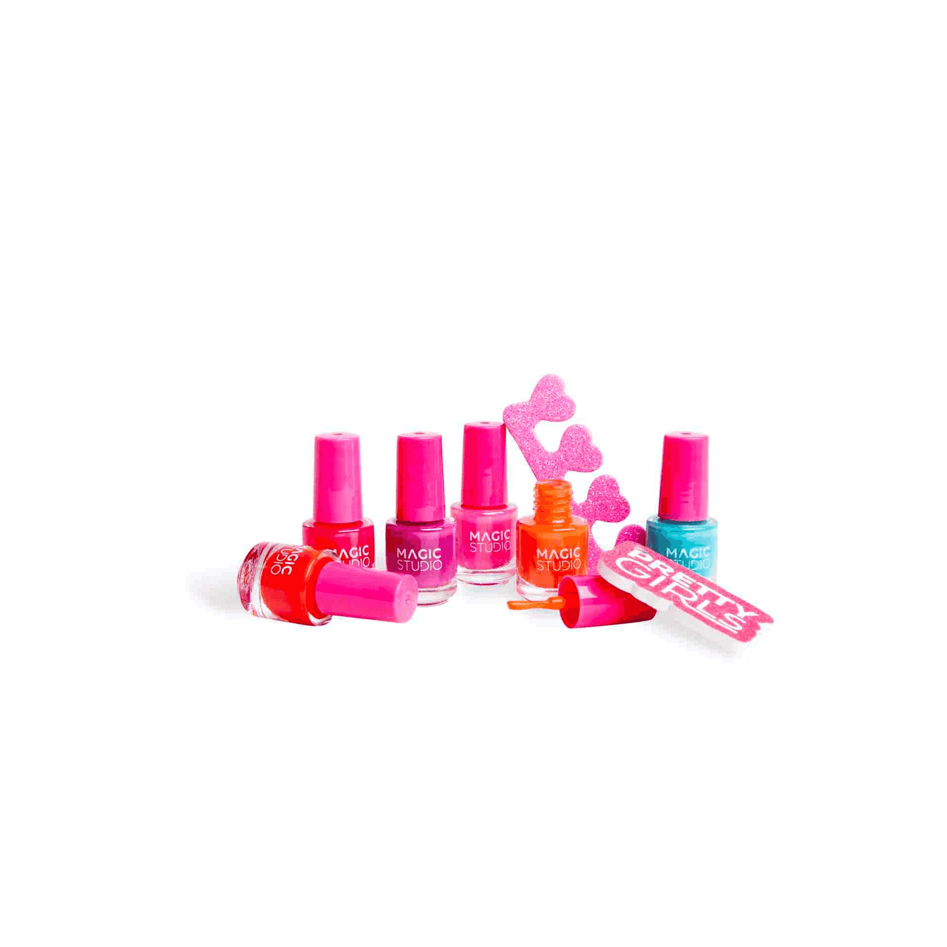 Magic Studio Pretty Girls Complete Nail Polish Set