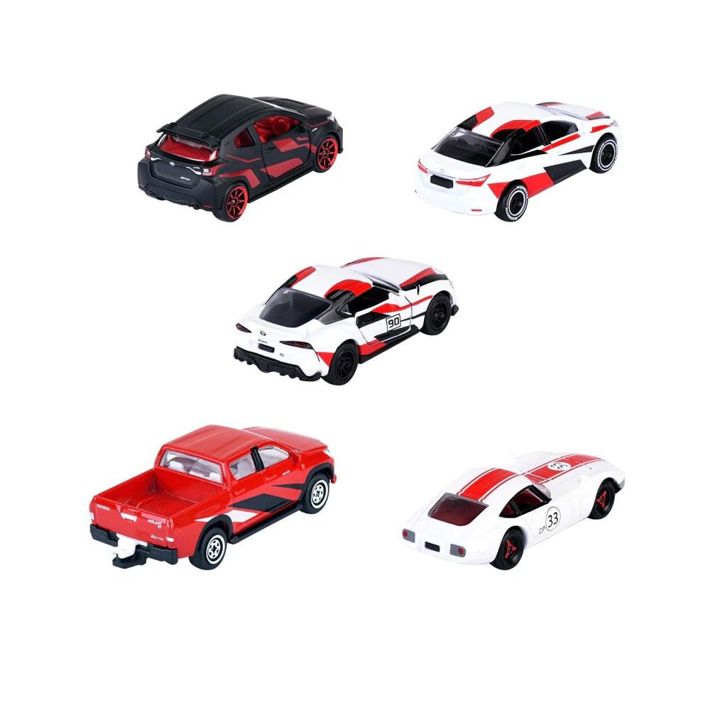 Majorette Toyota Racing Giftpack 5 Coches Metal - Image 2
