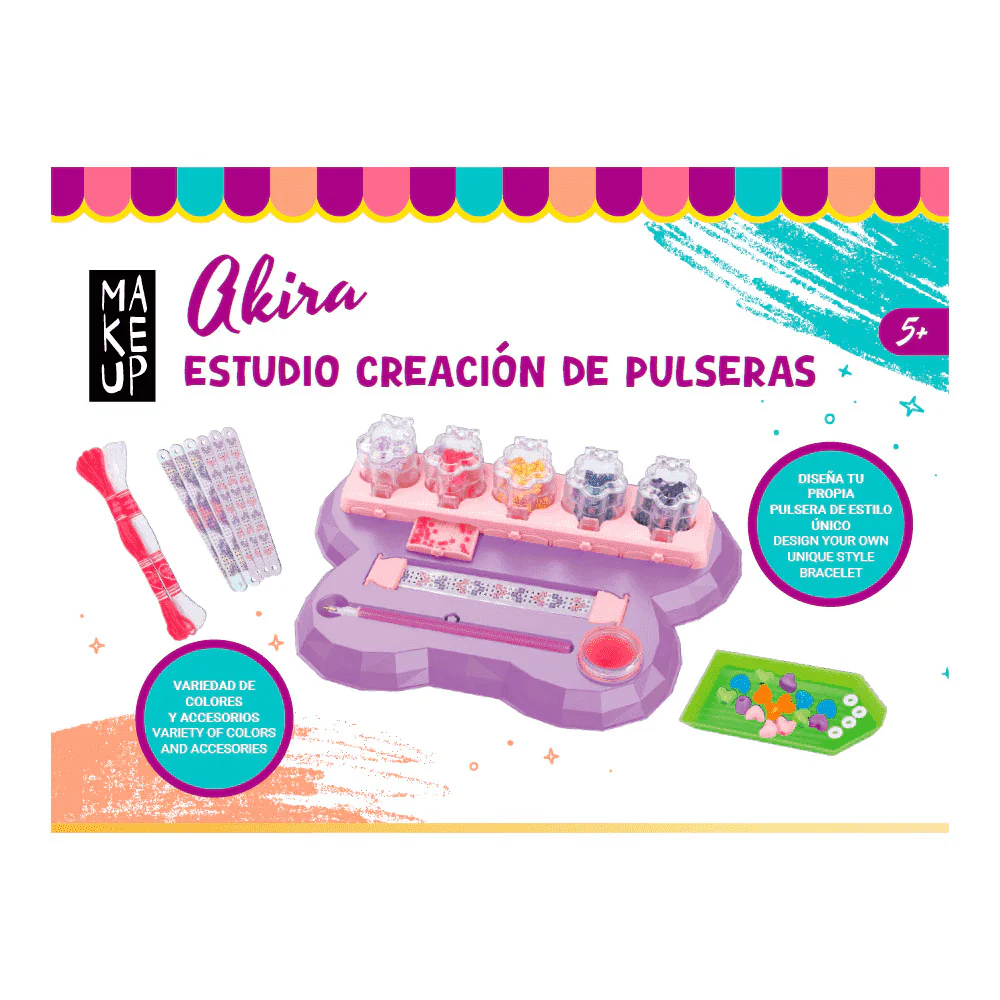 Make Up Planet Akira Estudio Creación de Pulseras – set creativo 5+