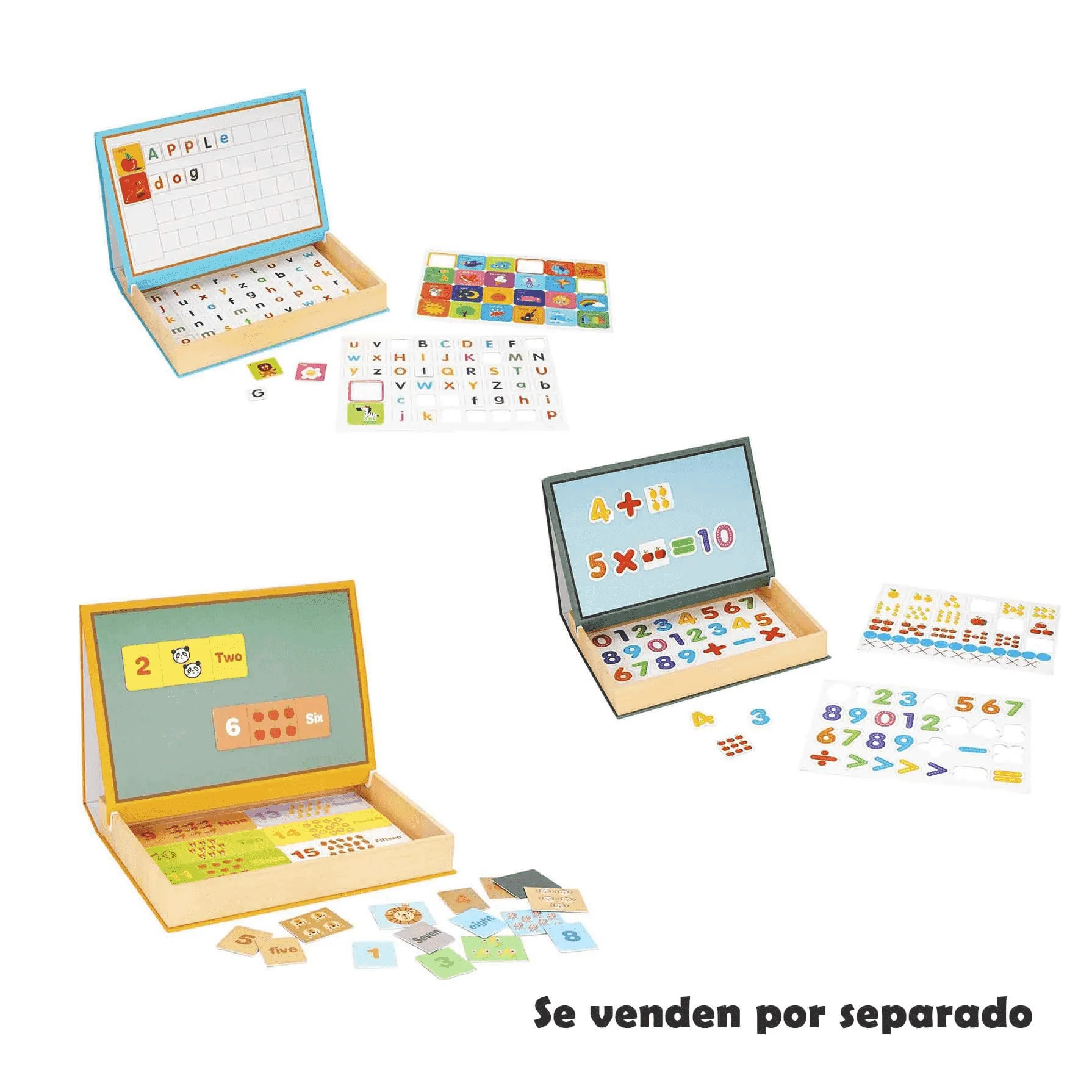 Maletín Aprendizaje Matemáticas, Números o Letras