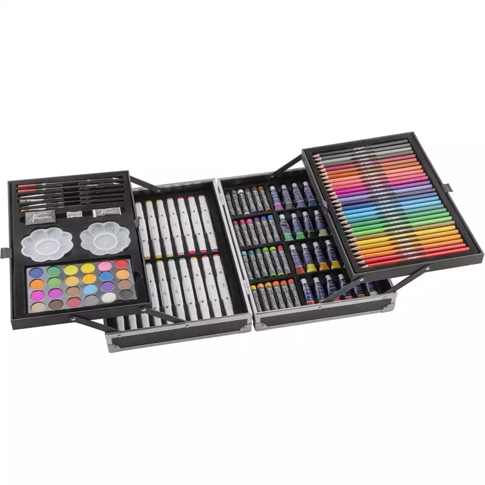 Maletín artístico Nassau 132 piezas – set completo