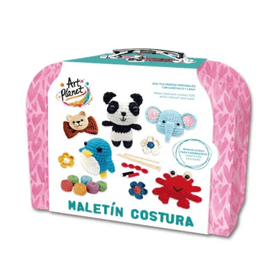 Maletín Costura Art Planet – Aprende ganchillo y crea tus personajes (6+)