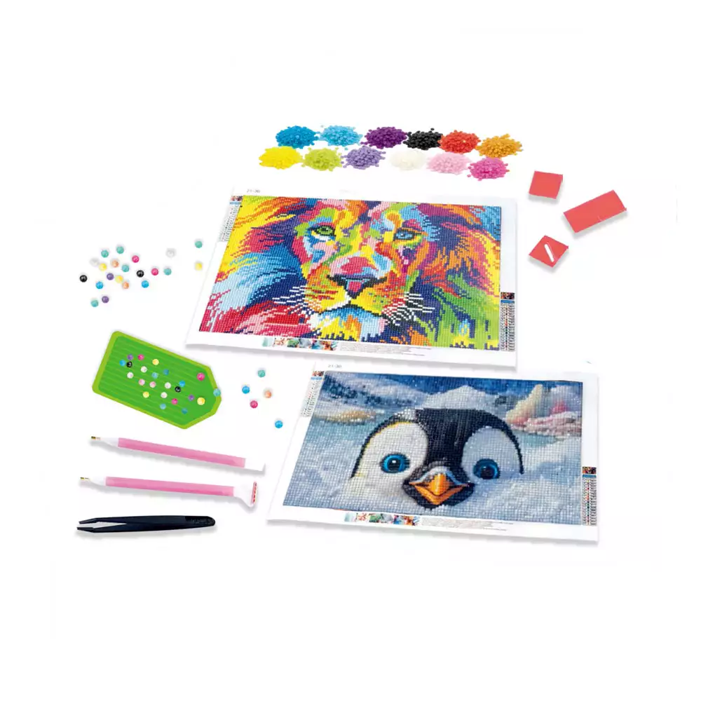 Maletín Diamond Art Planet – Kit de mosaicos con diamantes para artistas