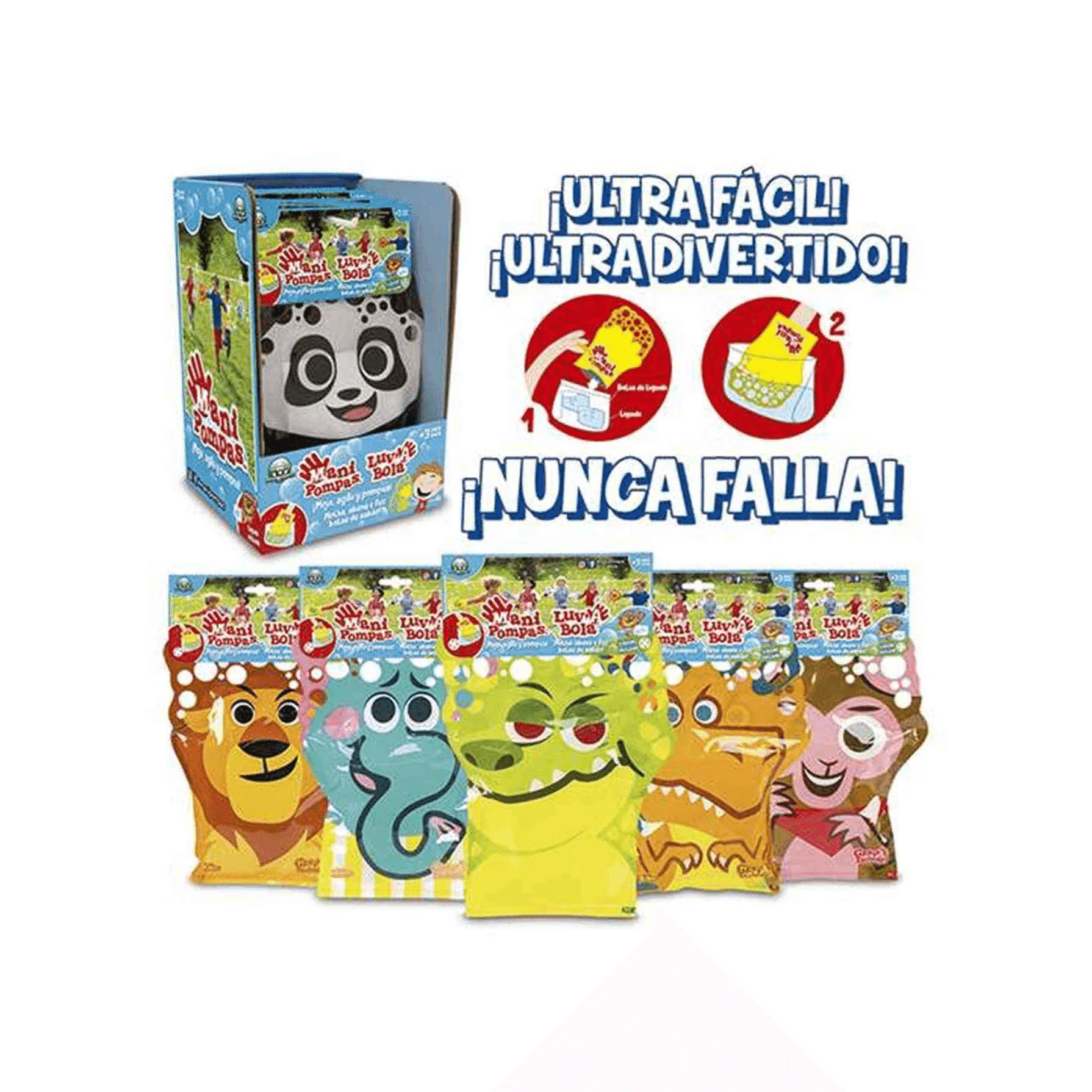Mani Pompas Guante Burbuja