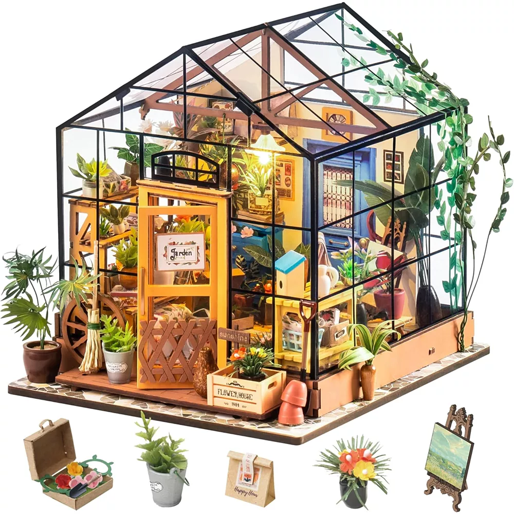 Maqueta Casa Invernadero de Kathy DIY