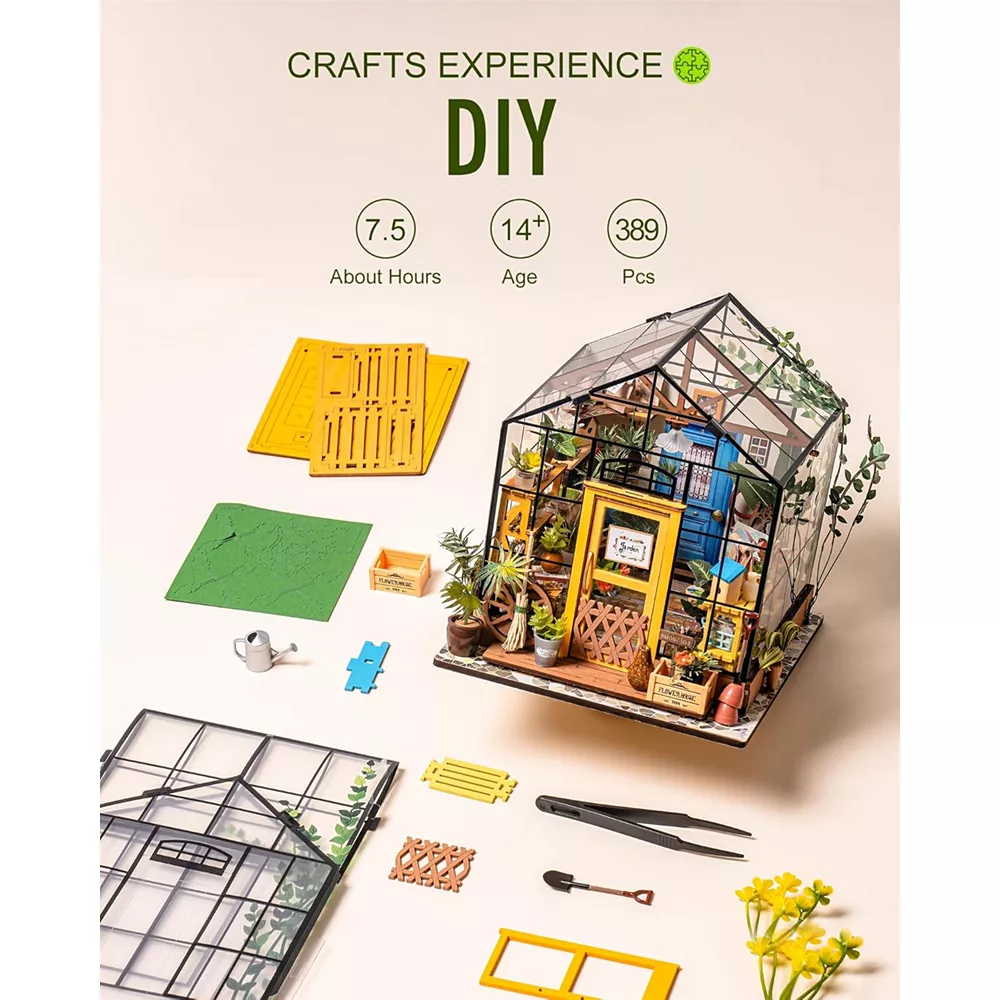 Maqueta Casa Invernadero de Kathy DIY - Image 2