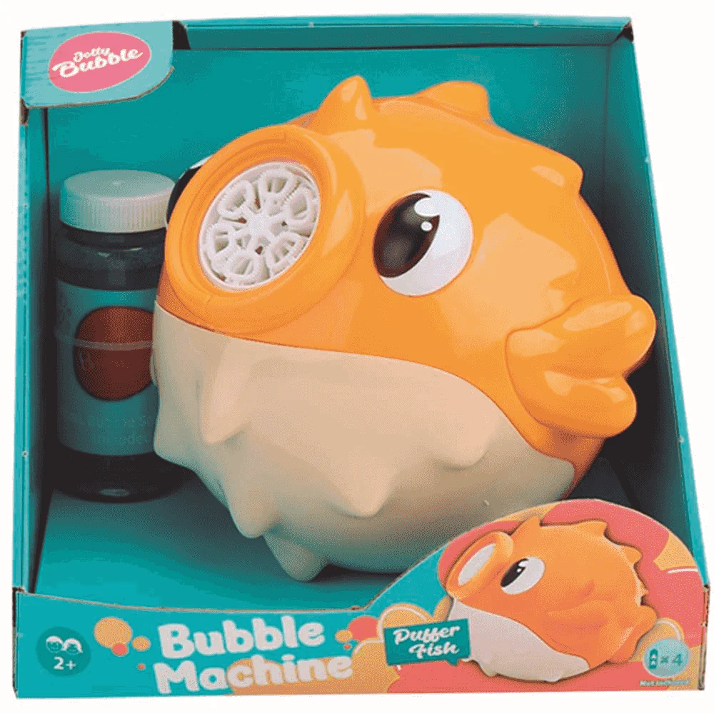 Máquina de burbujas pez globo – Generador automático de pompas surtido