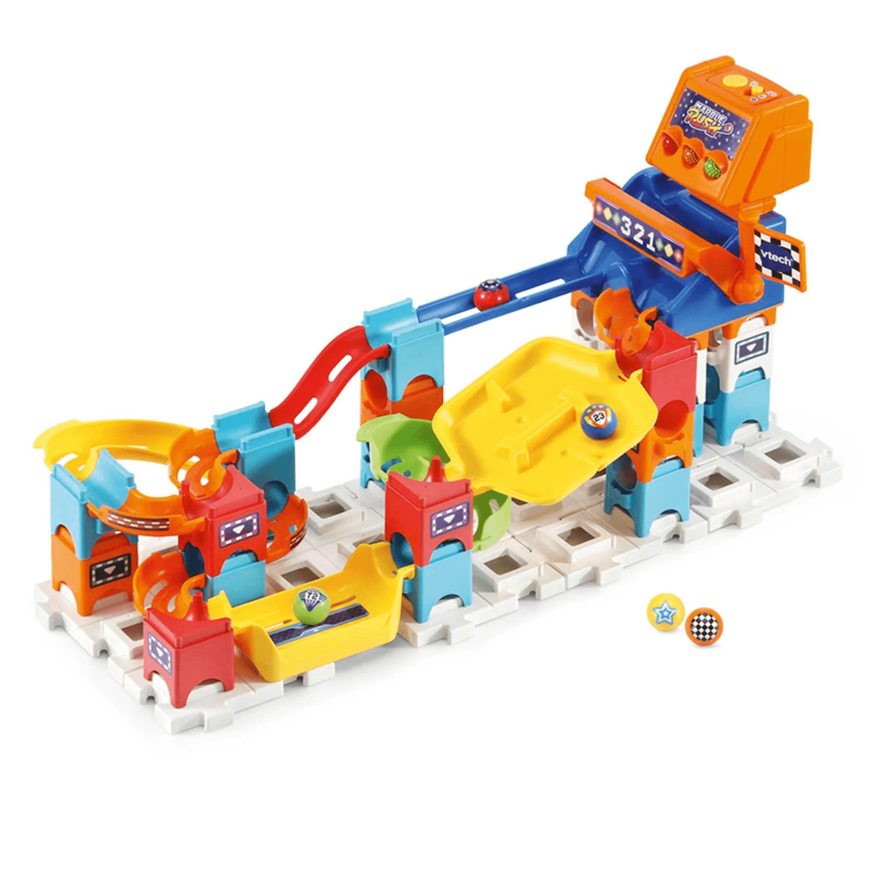 Marble Rush Circuito de Canicas Interactivo Racing Track Set