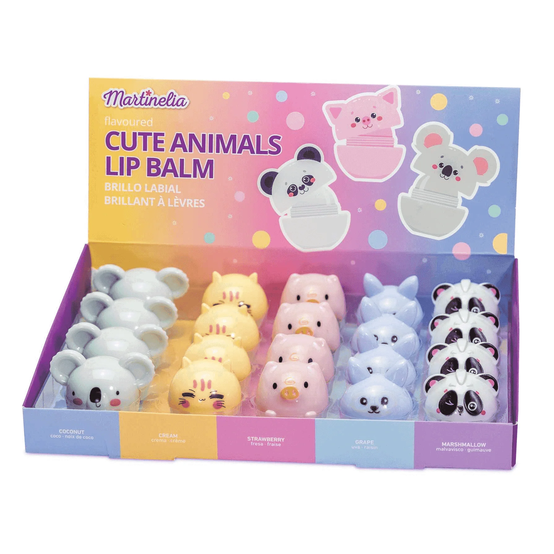Martinelia Cute Animals Lip Balms