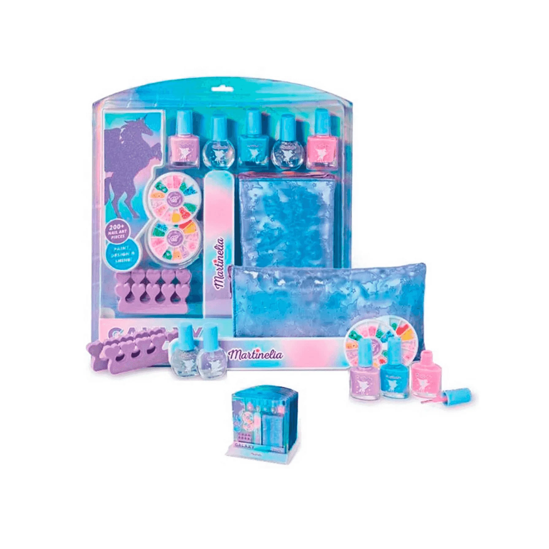 Martinelia Galaxy Dreams Nail Set And Cosmetic Bag
