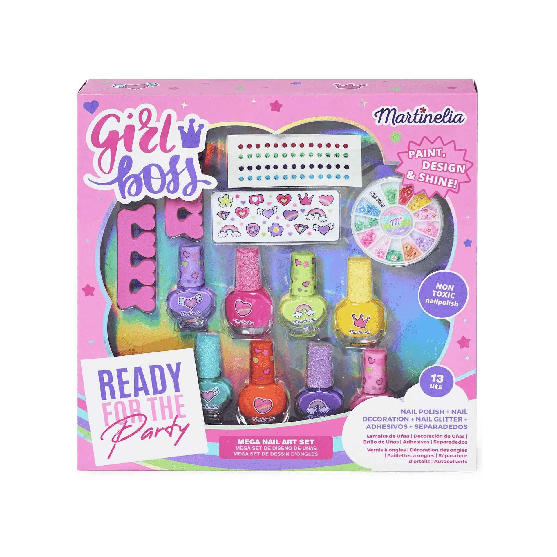 Martinelia Mega Set Nail Art Supergirl