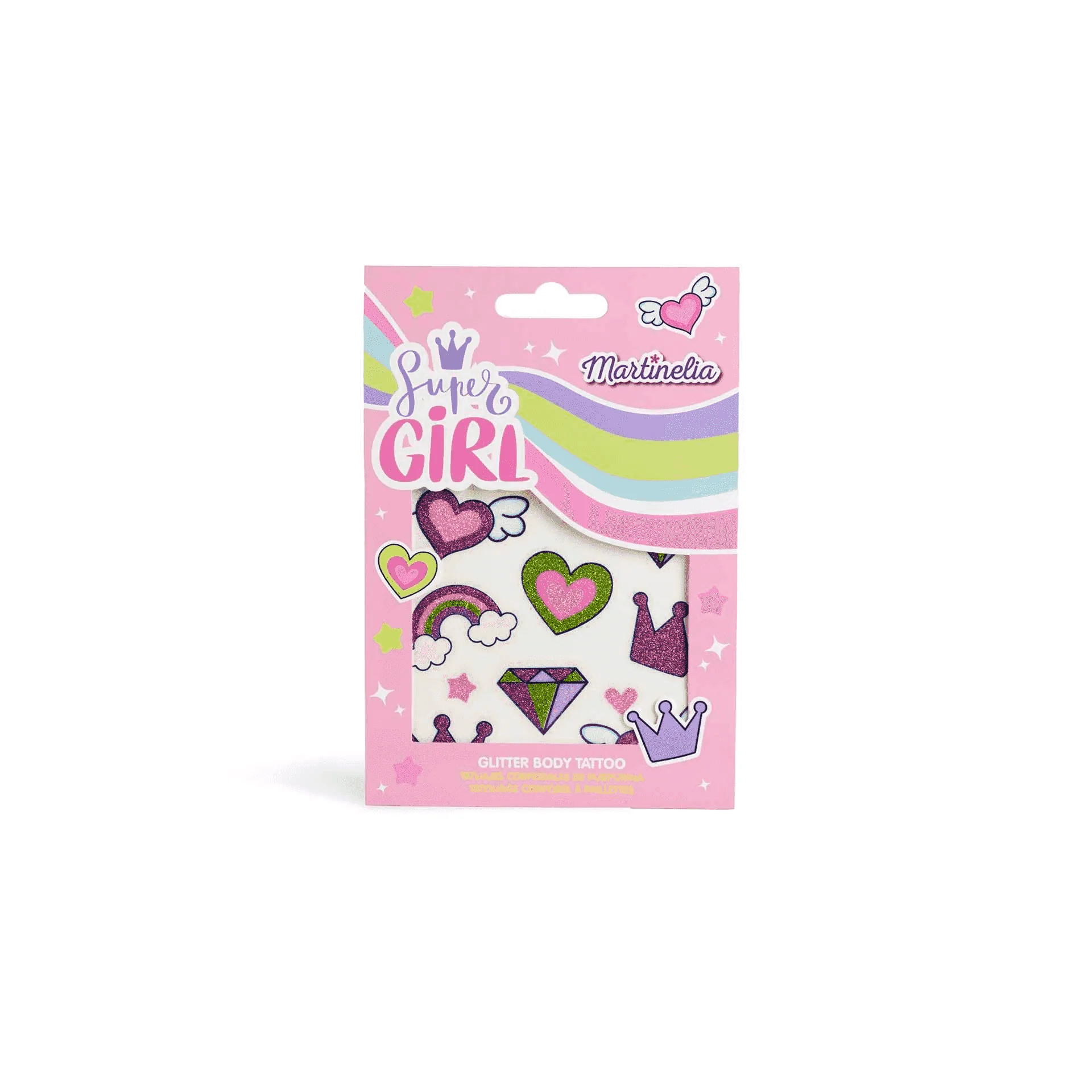 Martinelia Supergirl Glitter Tattoo - Image 2
